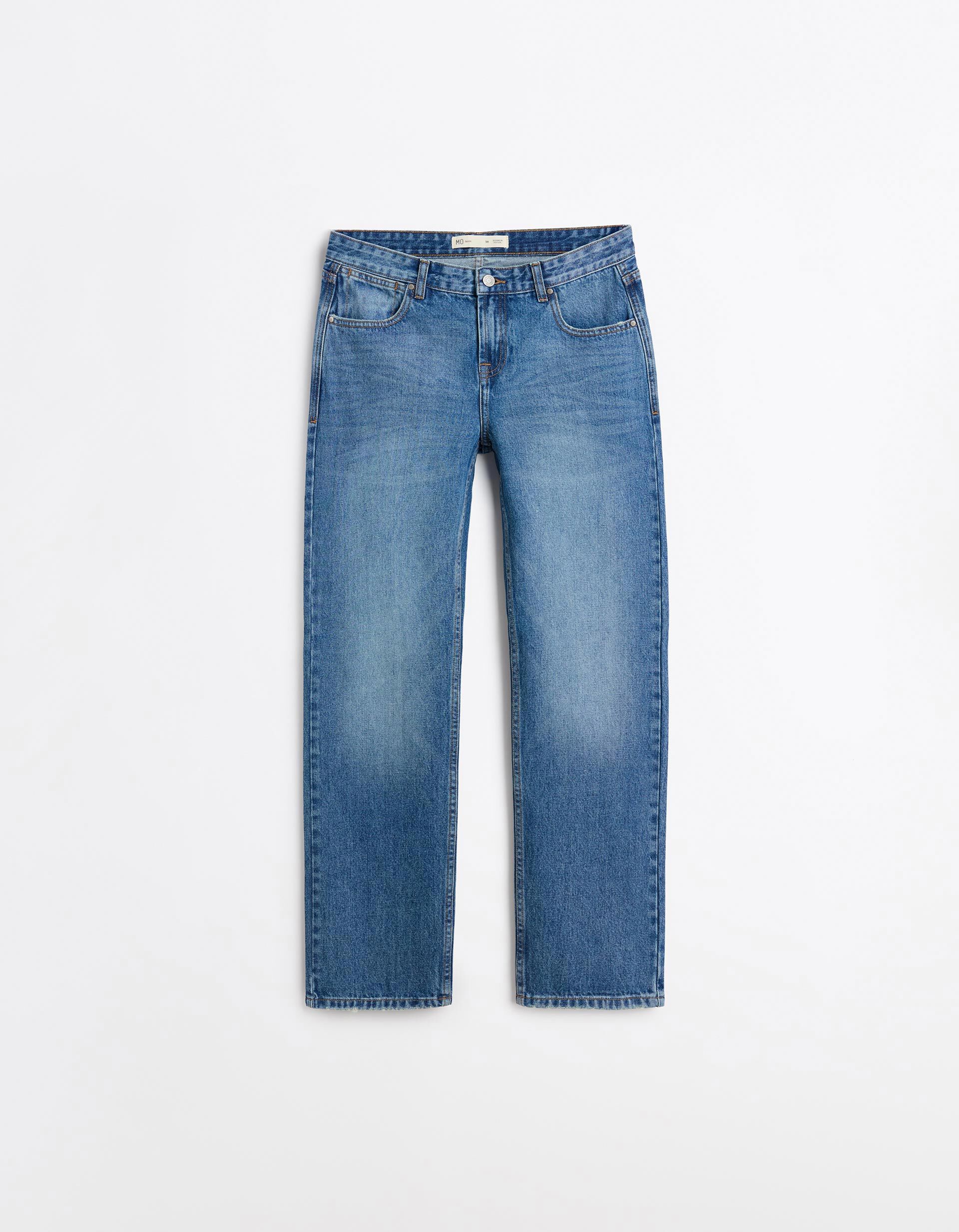 Comprar Online Cal&ccedil;as de Ganga 'Straight Fit', Mulher, Azul