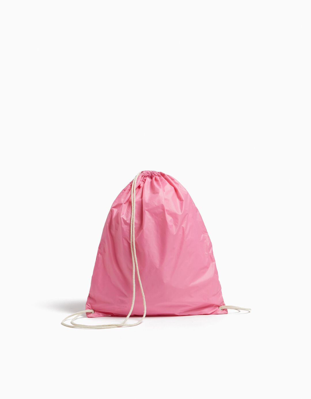 Basic Nylon Backpack, Girl, Light Pink