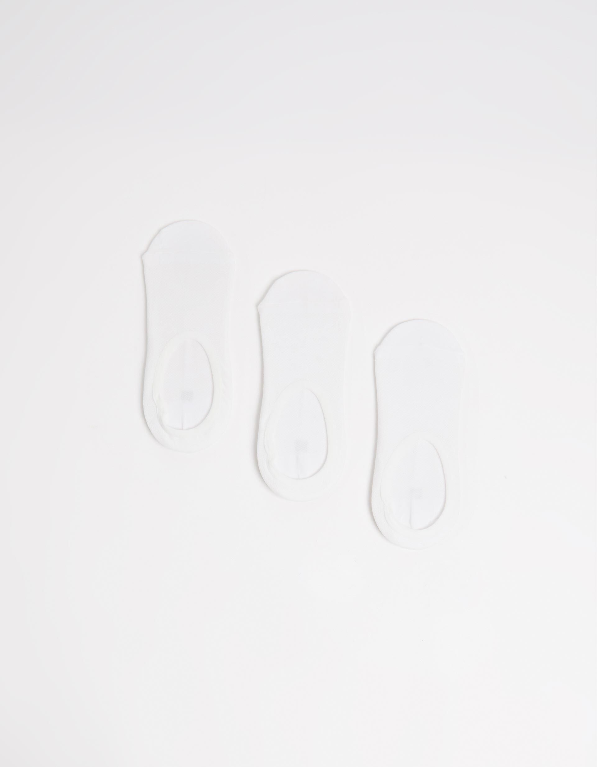 Comprar Online Pack 3 Pares de Meias Pezinhos, Homem, Branco