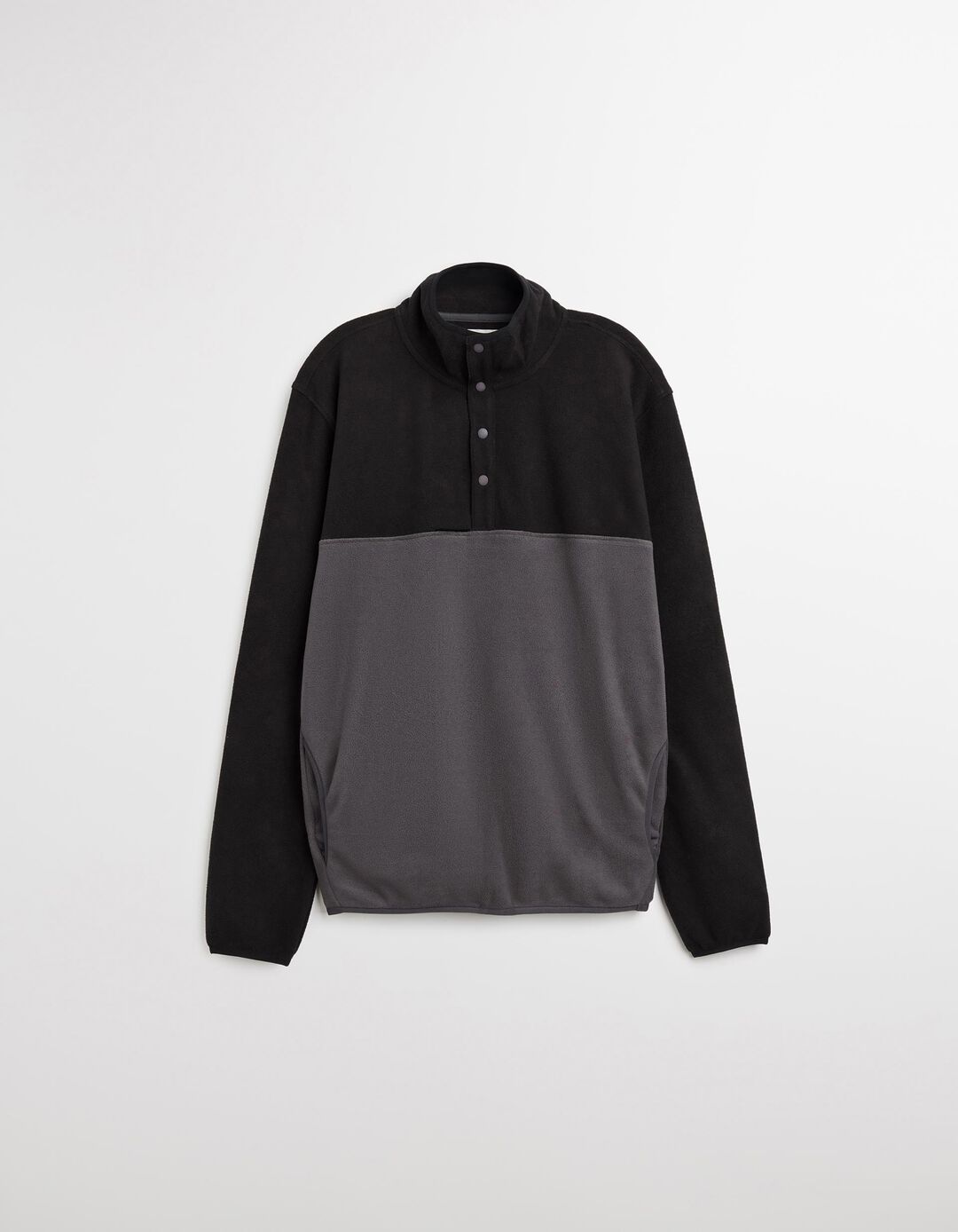 Camisola Polar, Homem, Cinzento Escuro