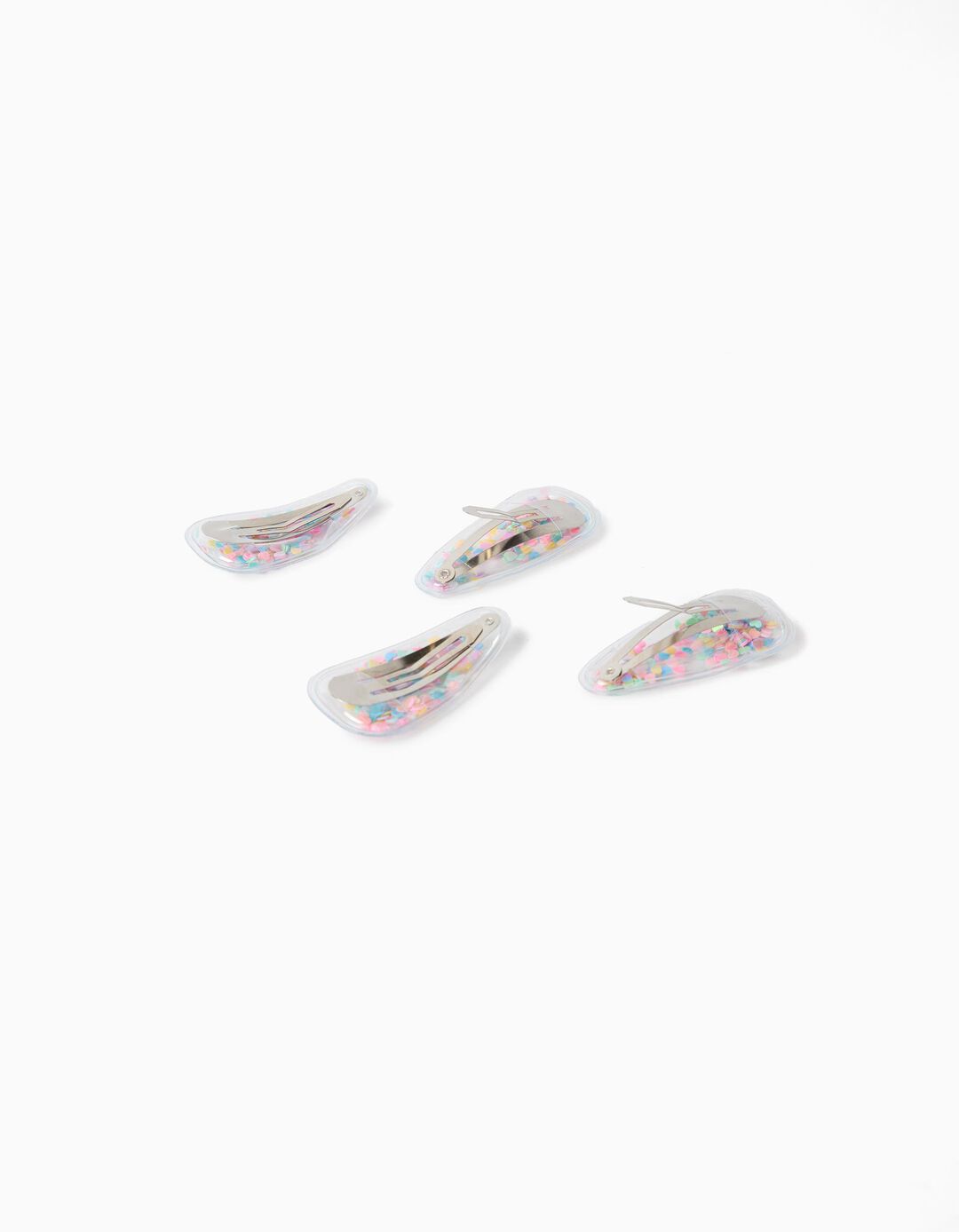 Pack 4 Ganchos De Cabelo, Menina, Multicolor