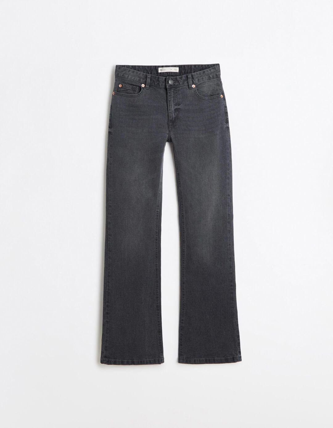 Cal&ccedil;as De Ganga Bootcut, Mulher, Cinzento Escuro