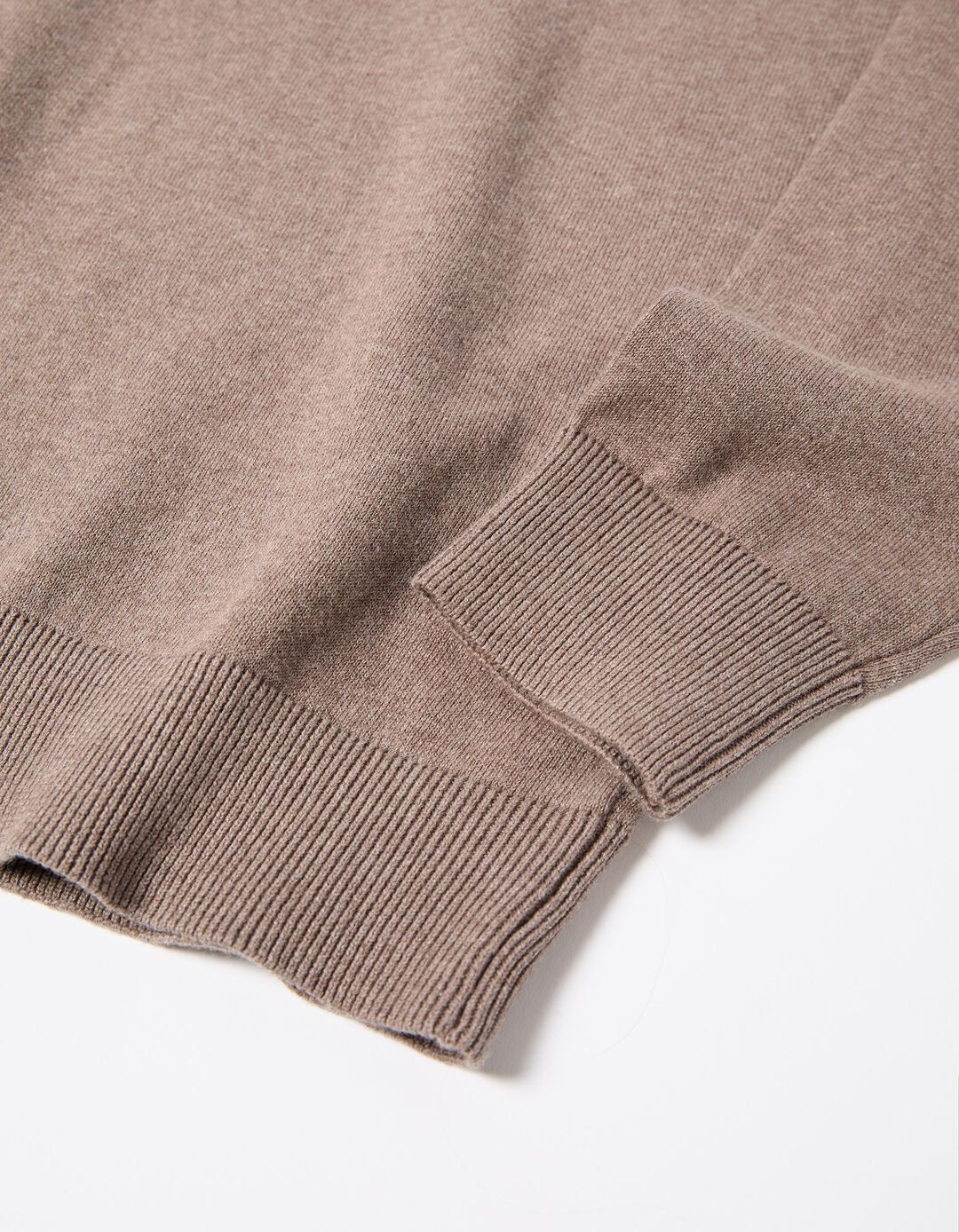 Camisola de Malha, Homem, Castanho