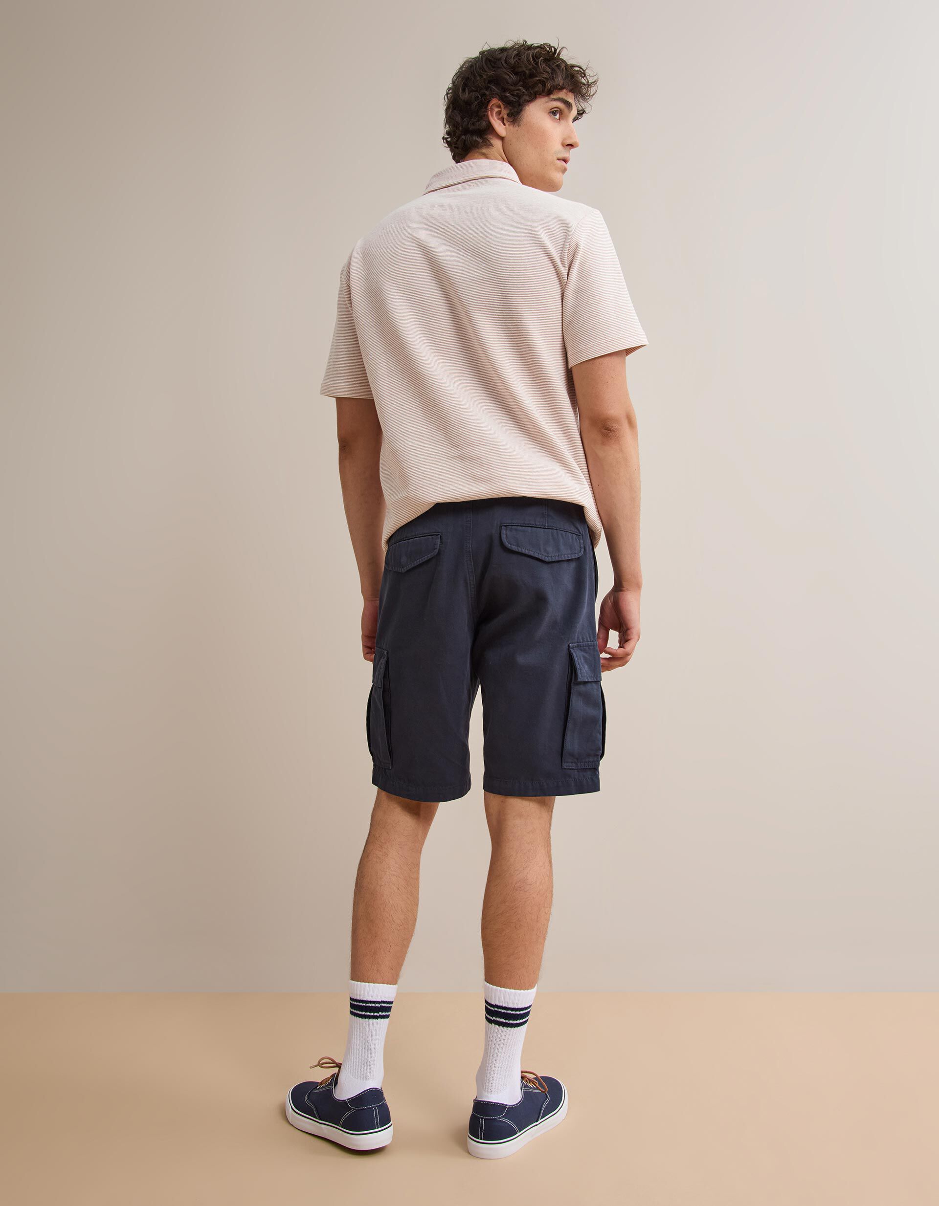 Comprar Online Cal&ccedil;&otilde;es Cargo, Homem, Azul Escuro 