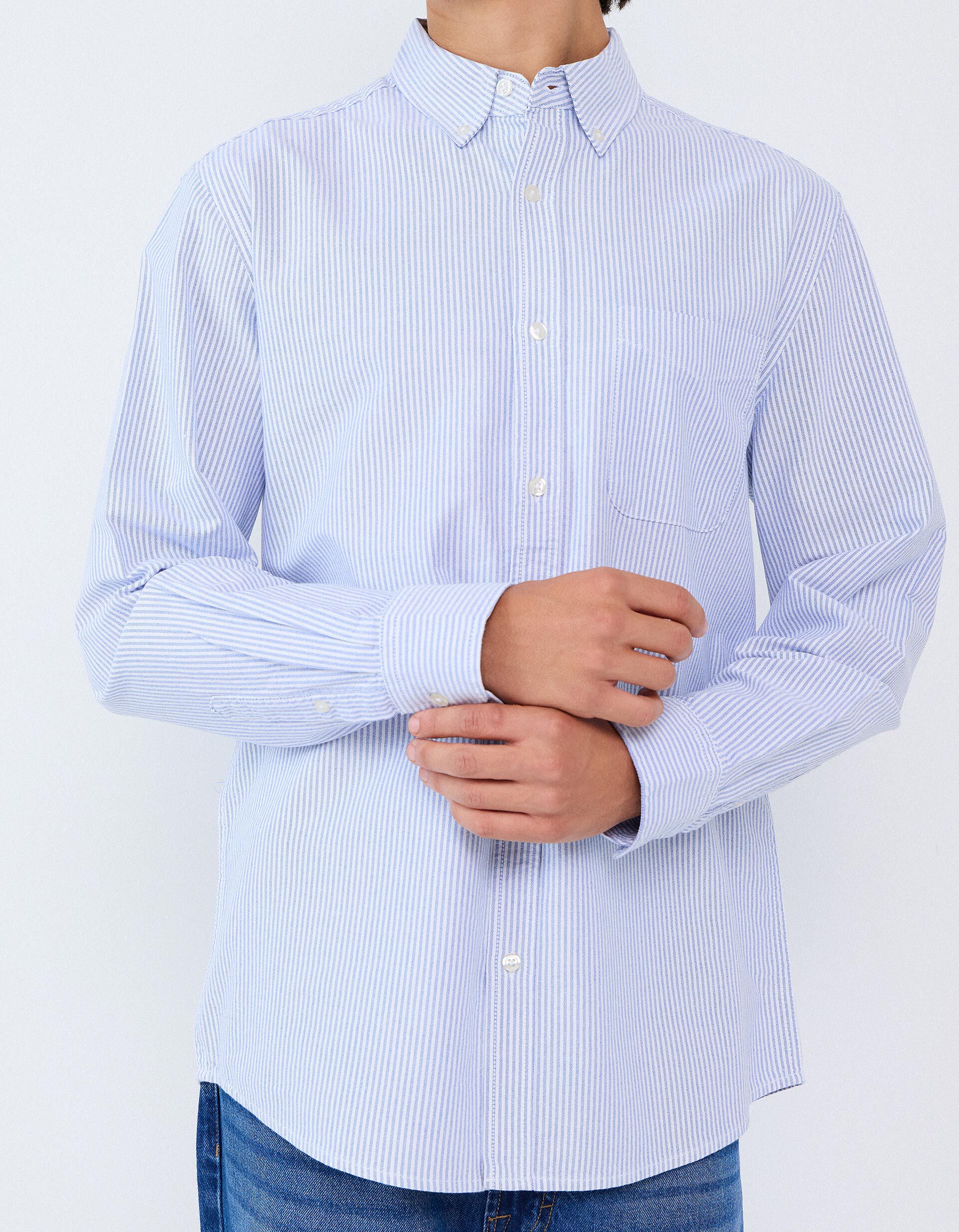 Comprar Online Camisa Oxford, Homem, Azul