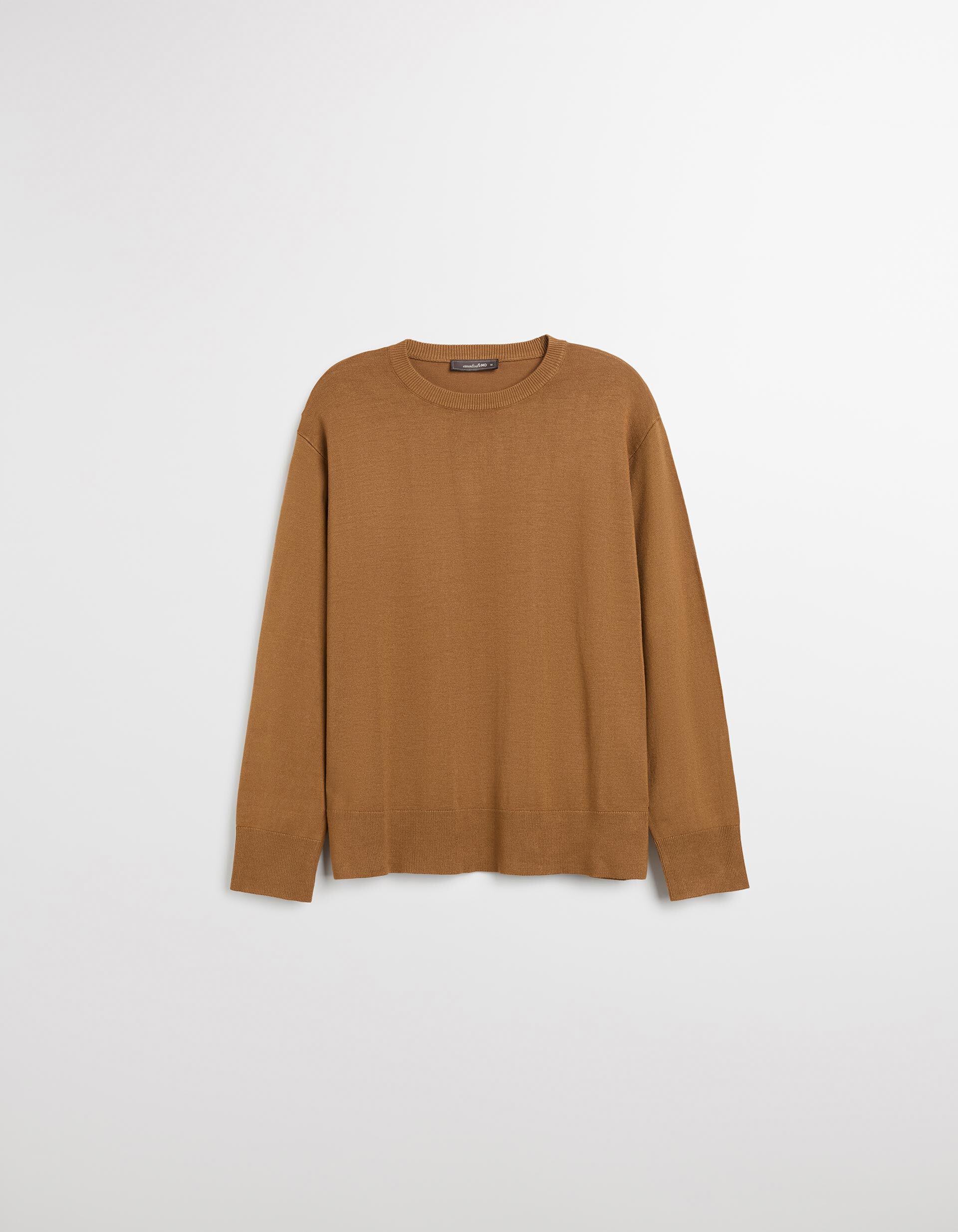 Comprar Online Camisola de Malha, Mulher, Castanho Claro