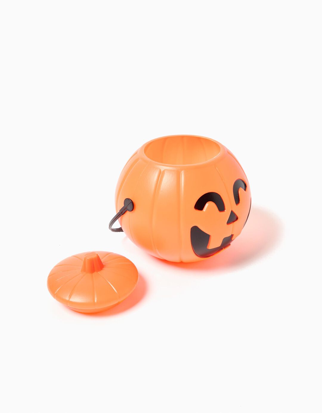 Cesto de Abóbora Halloween, Criança, Laranja