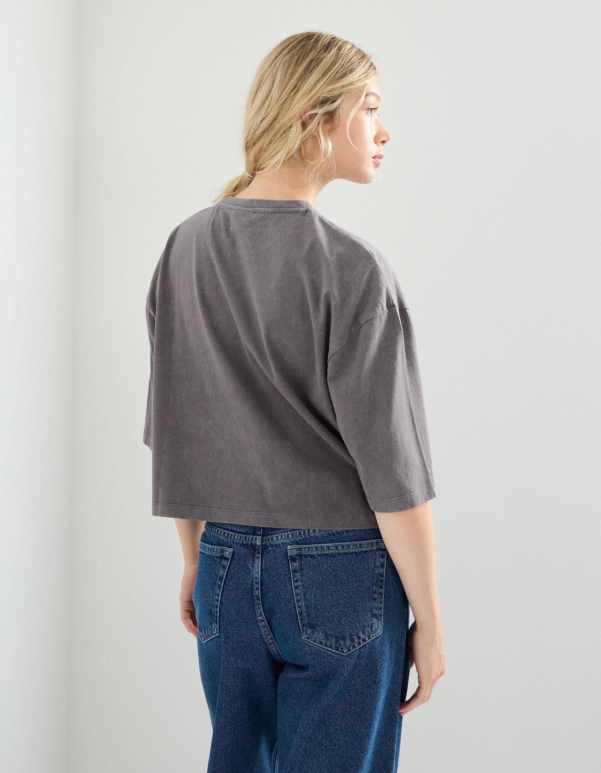 Comprar Online T-shirt 'Stitch' &copy;Disney, Mulher, Cinzento 