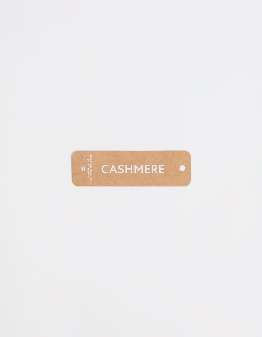 Camisola com Caxemira, Homem, Castanho Escuro 