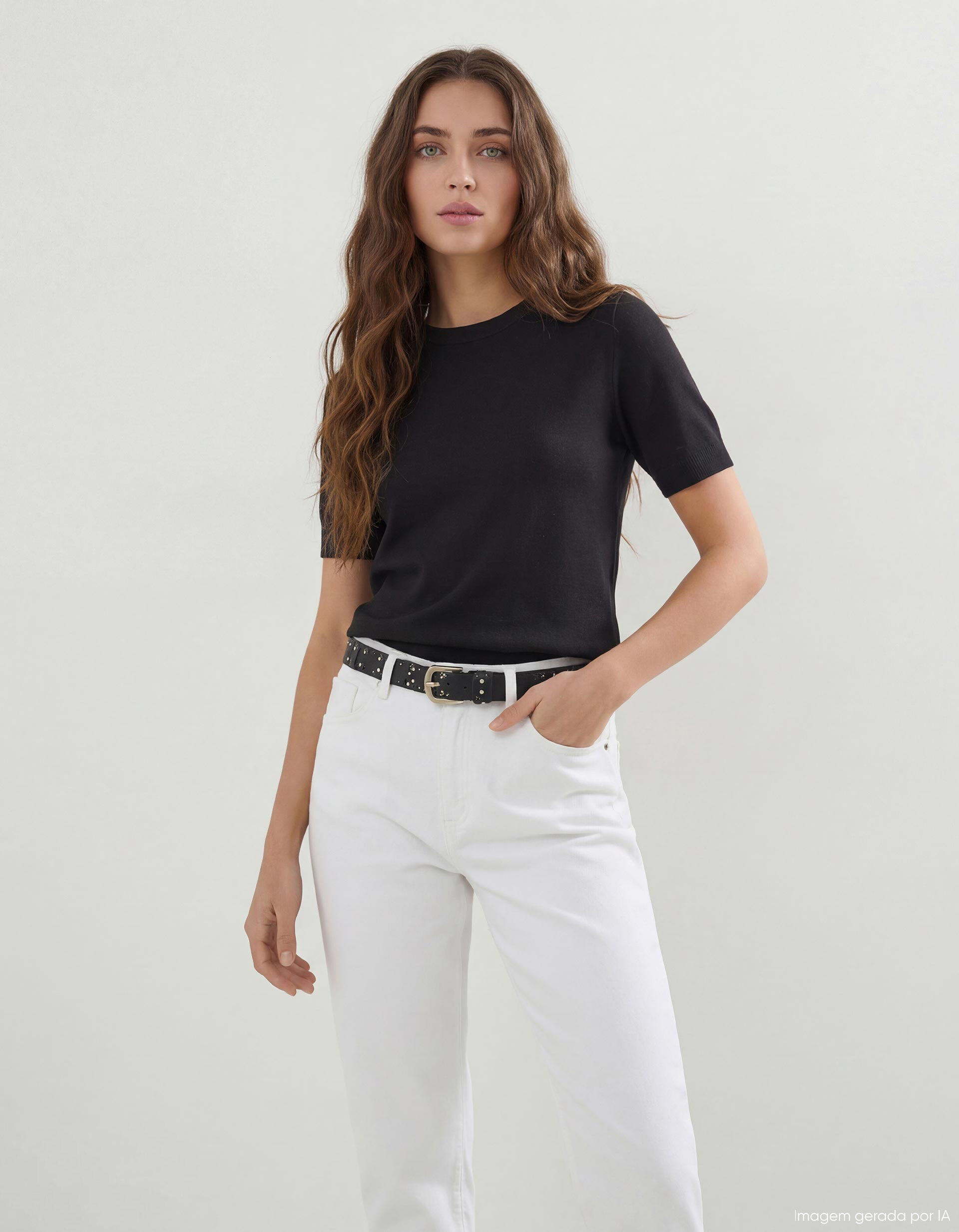 Comprar Online Camisola de Malha, Mulher, Preto