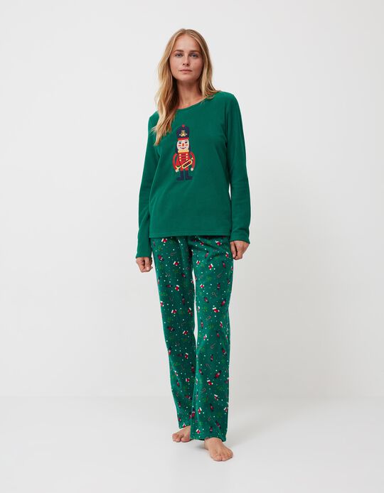 Pijama 'Natal', Mulher, Verde