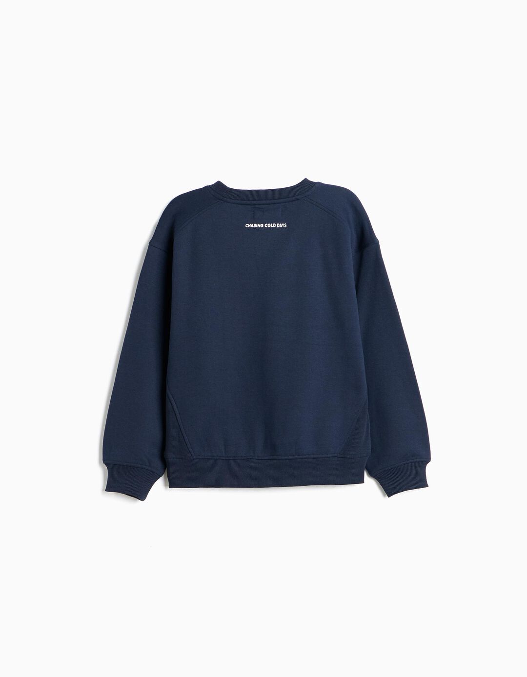 Sweatshirt Estampada, Menino, Azul Escuro