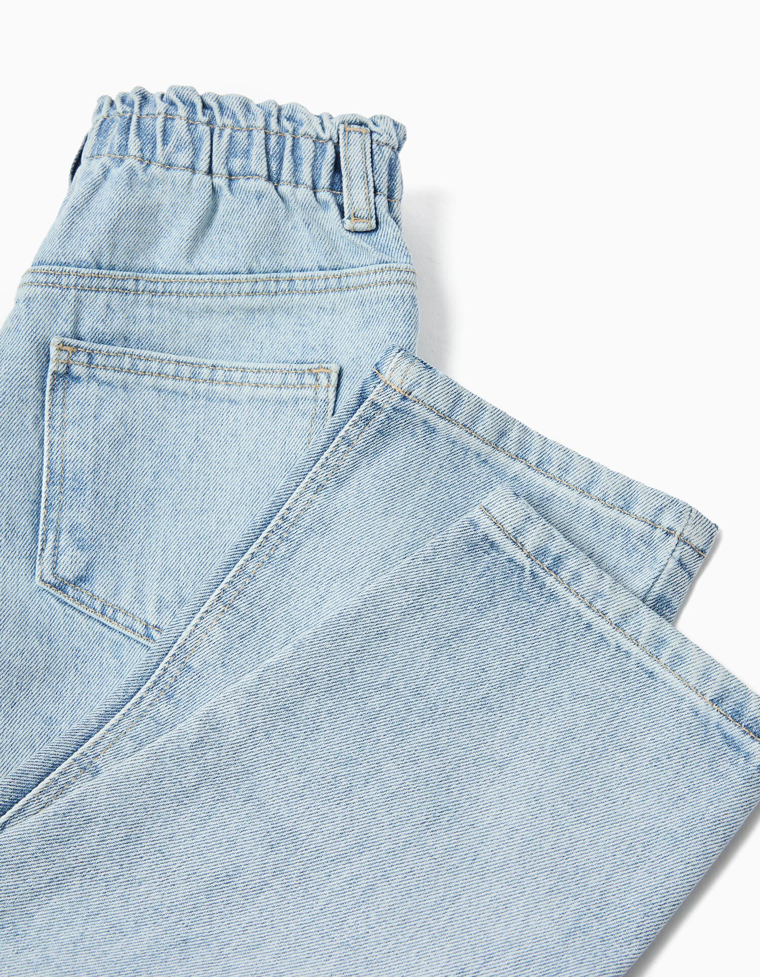 Comprar Online Cal&ccedil;as de Ganga Paperbag, Menina, Azul Claro