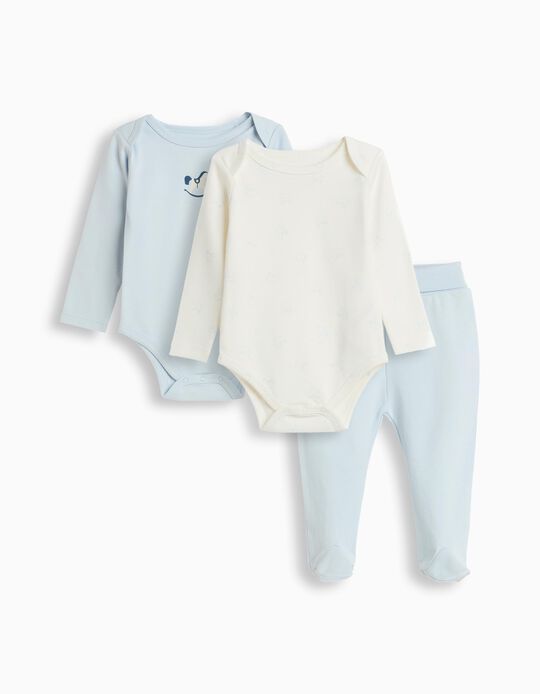 Comprar Online Conjunto 3 Peças, Menino, Azul Claro