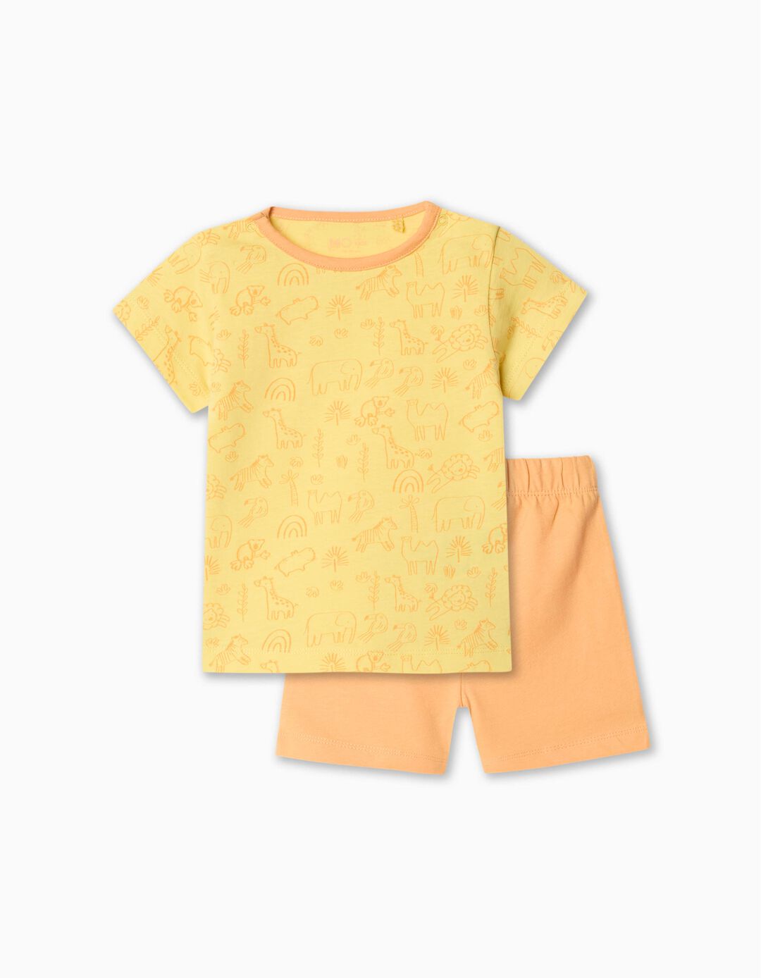 Pijama, Bebé Menino, Amarelo Claro