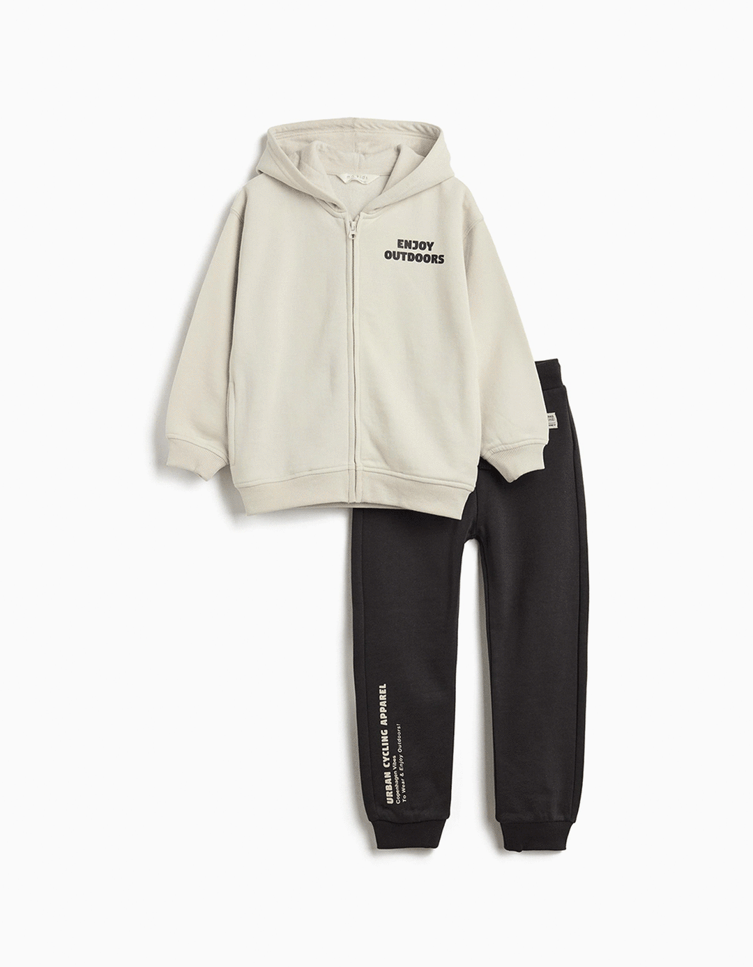 Conjunto de Jogging, Menino, Cinzento