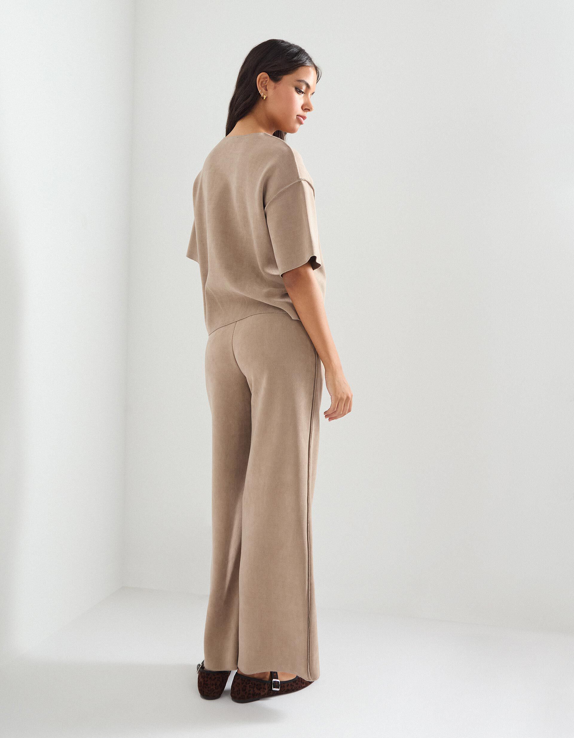 Comprar Online Cal&ccedil;as, Mulher, Bege Escuro 