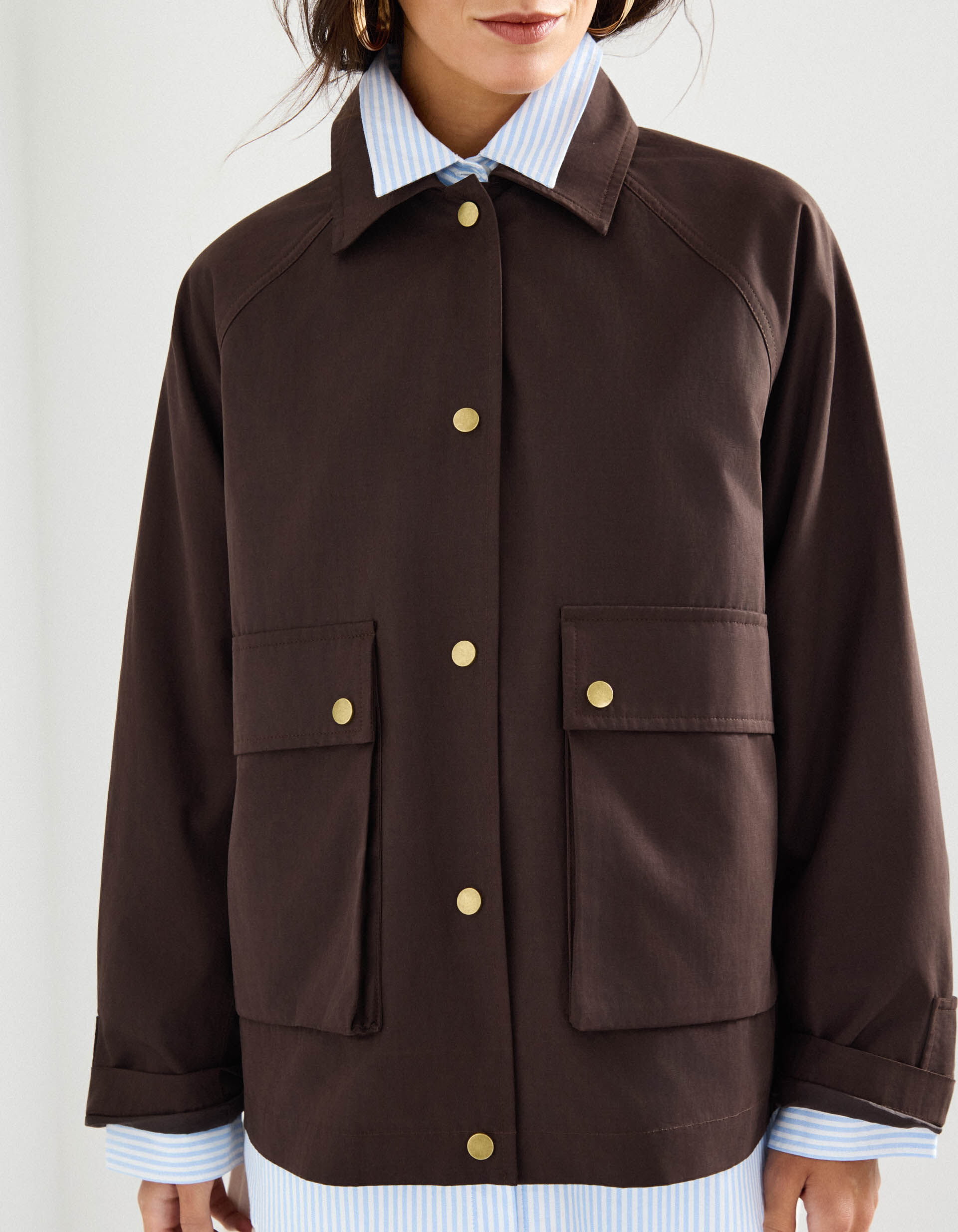 Comprar Online Parka, Mulher, Castanho Escuro 