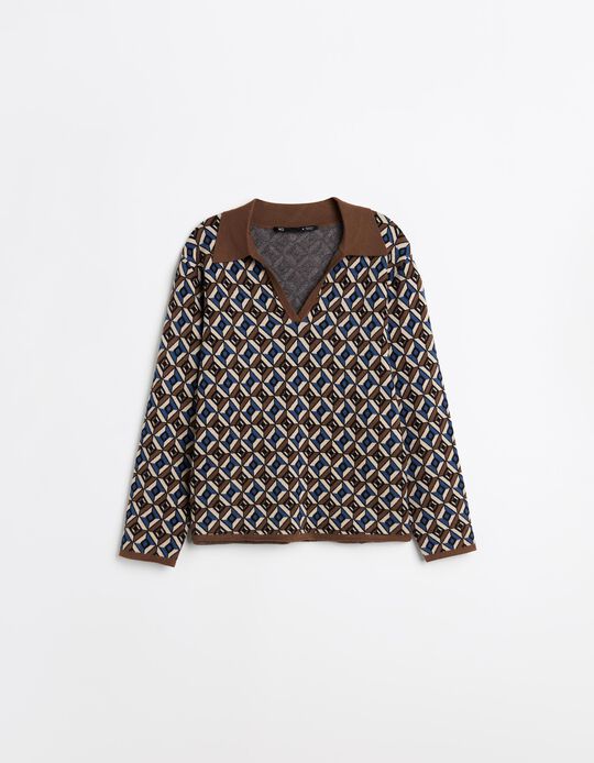 Comprar Online Polo de Malha, Mulher, Castanho