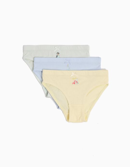 Comprar Online Pack 3 Cuecas 'Princesas da Disney', Menina, Multicor
