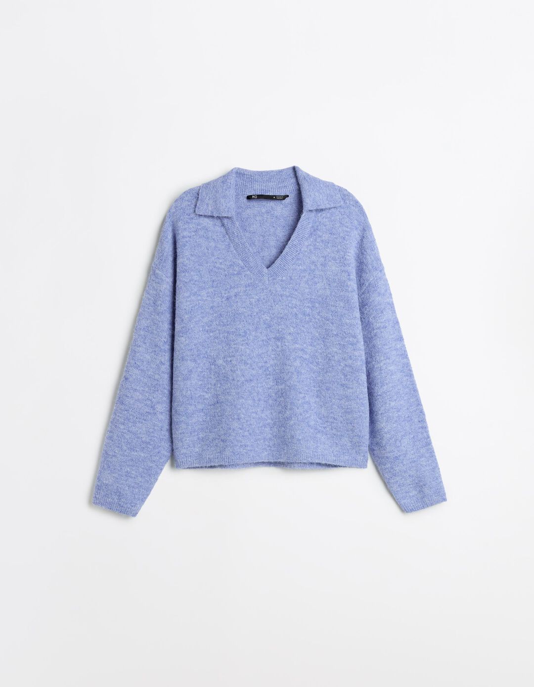 Polo de Malha, Mulher, Azul