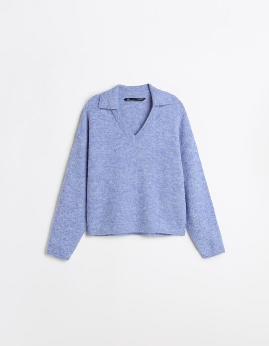 Comprar Online Polo de Malha, Mulher, Azul