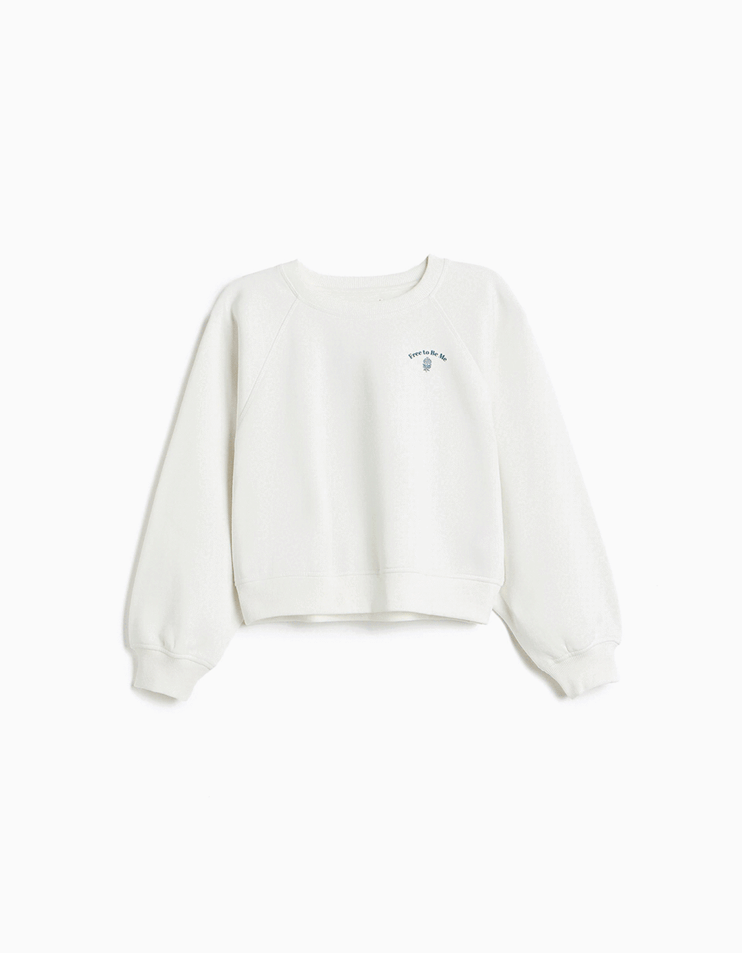 Sweatshirt, Menina, Branco