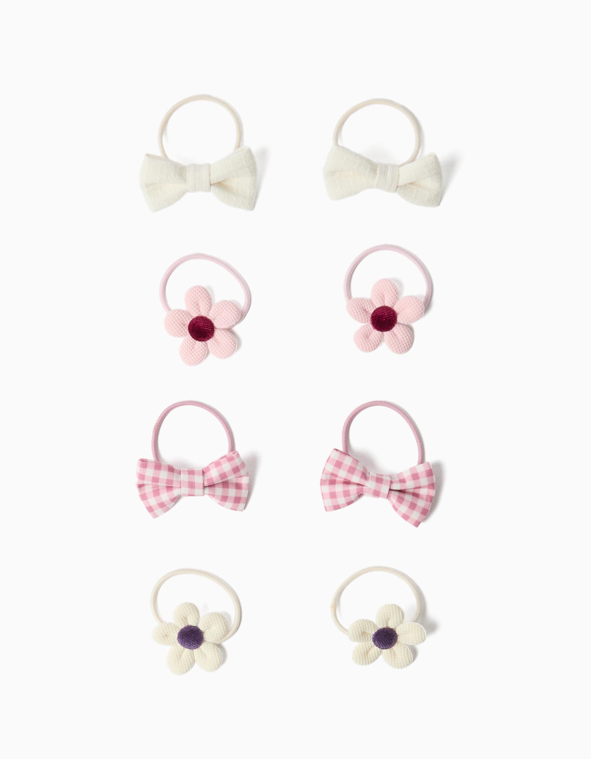 Comprar Online Pack 8 El&aacute;sticos, Menina, Multicolor