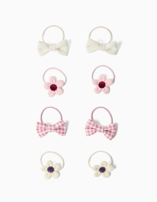 Comprar Online Pack 8 El&aacute;sticos, Menina, Multicolor