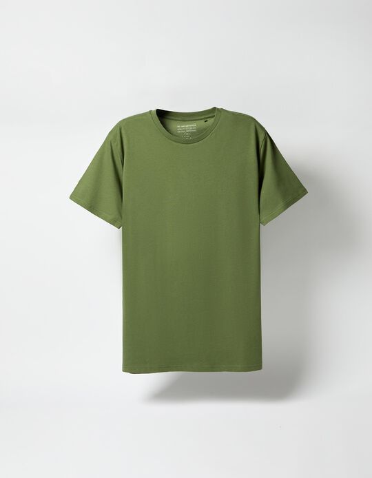 Comprar Online T-shirt, Homem, Verde Escuro
