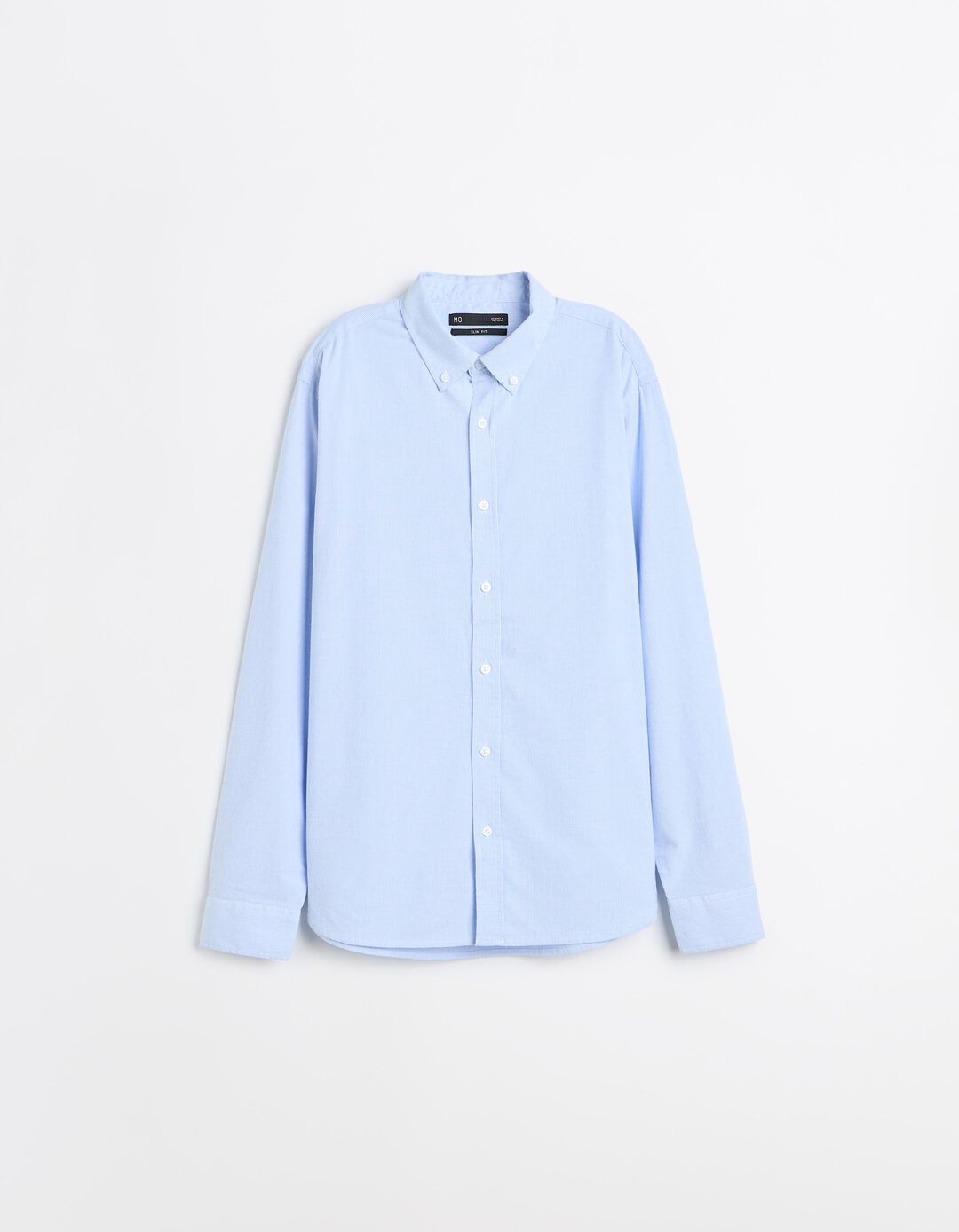 Camisa Oxford, Homem, Azul
