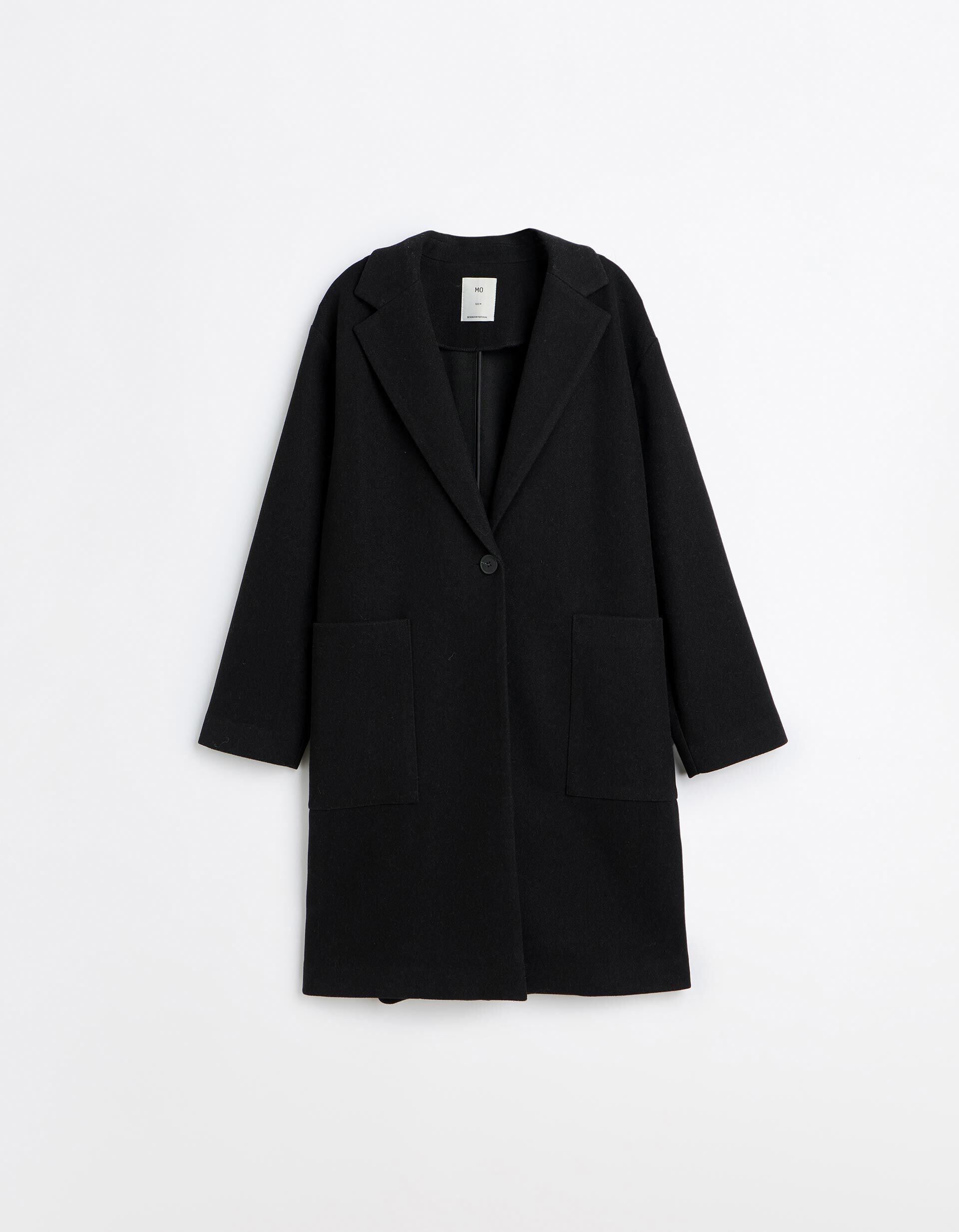 Comprar Online Casaco Comprido, Mulher, Preto