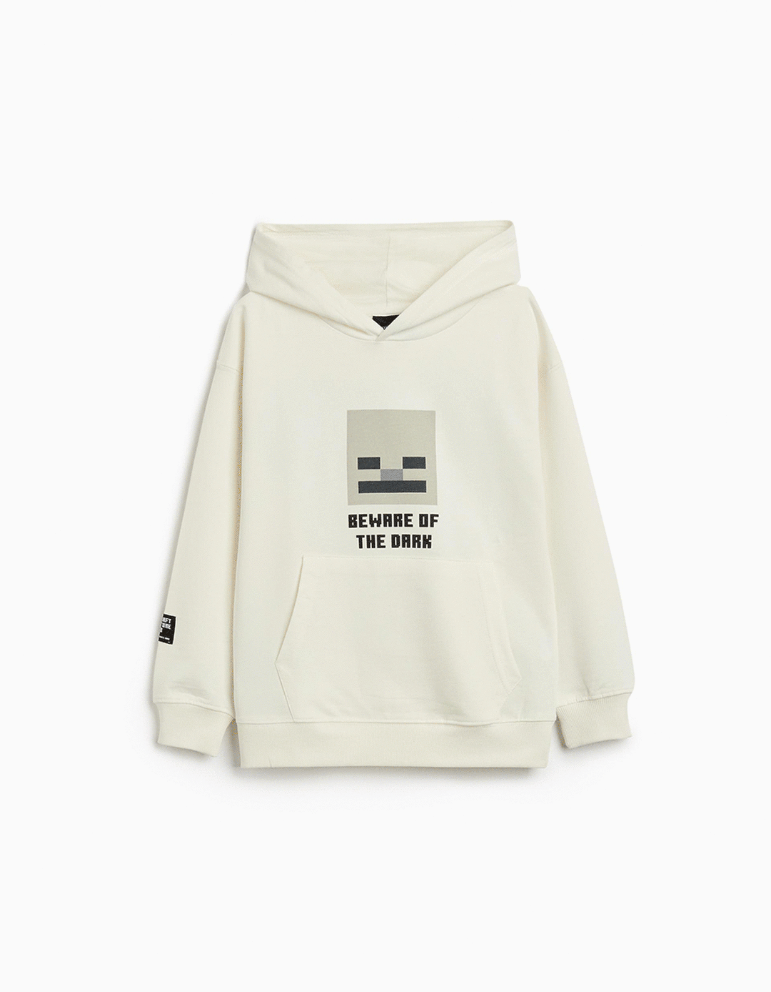 Sweatshirt com Capuz 'Minecraft', Menino, Branco