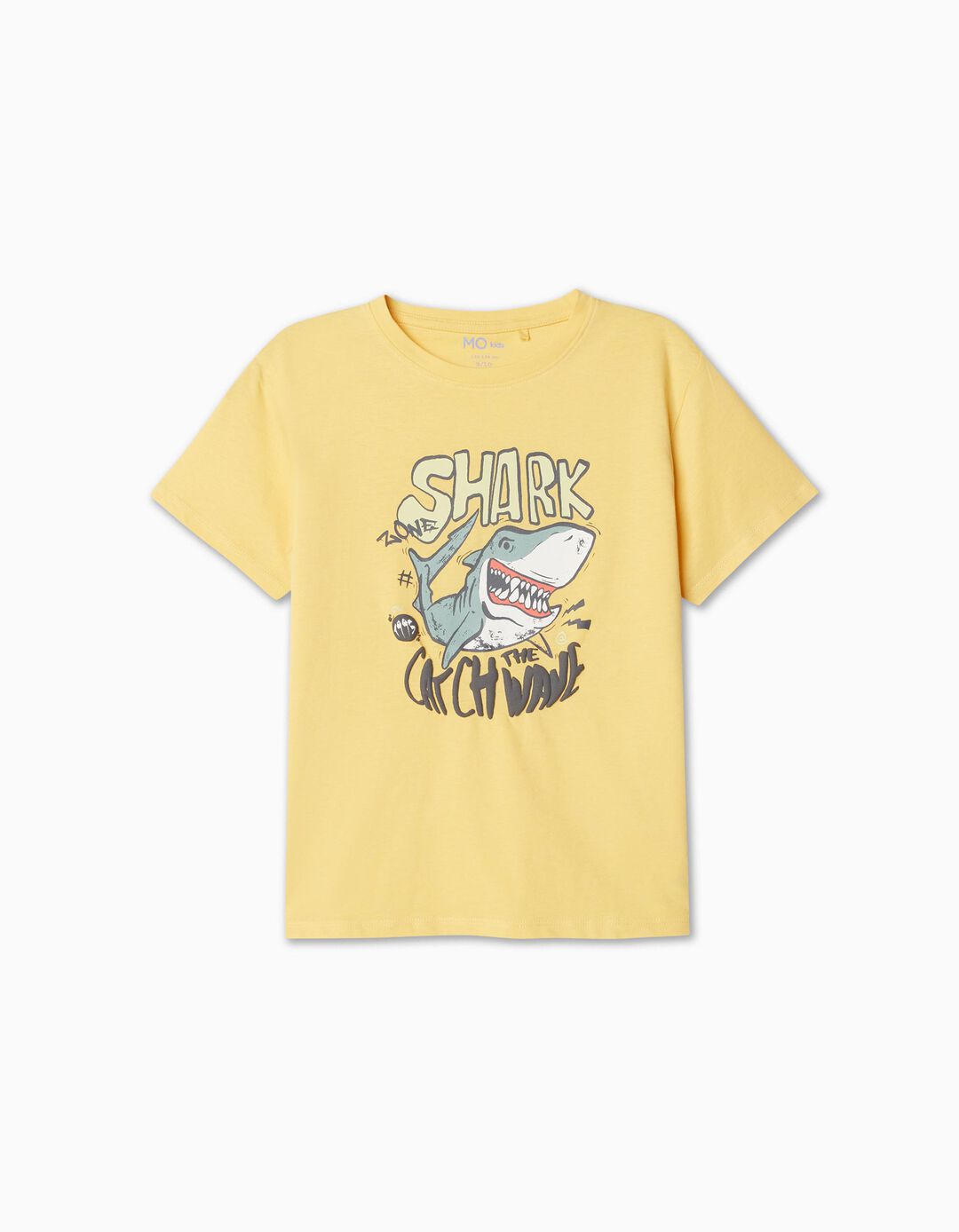 T-shirt Estampado, Menino, Amarelo