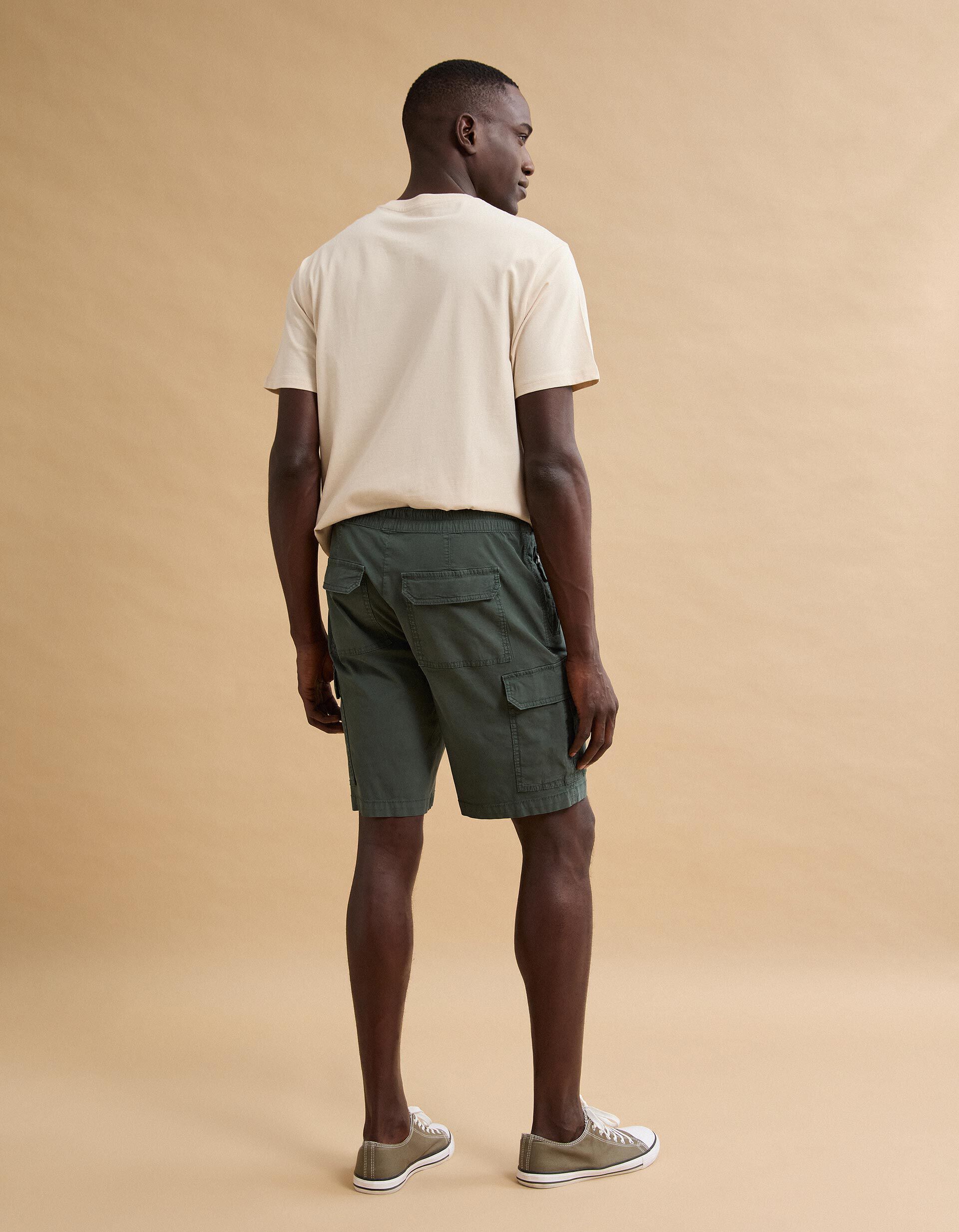 Comprar Online Cal&ccedil;&otilde;es Cargo, Homem, Verde Escuro