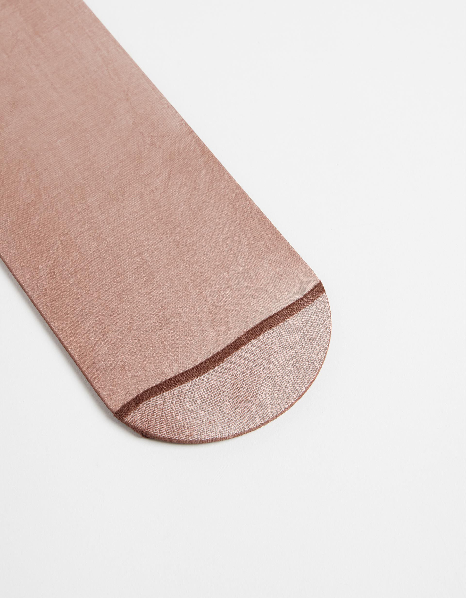 Comprar Online 3 Pairs of 15DEN Ankle Socks Pack, Women, Dark Brown