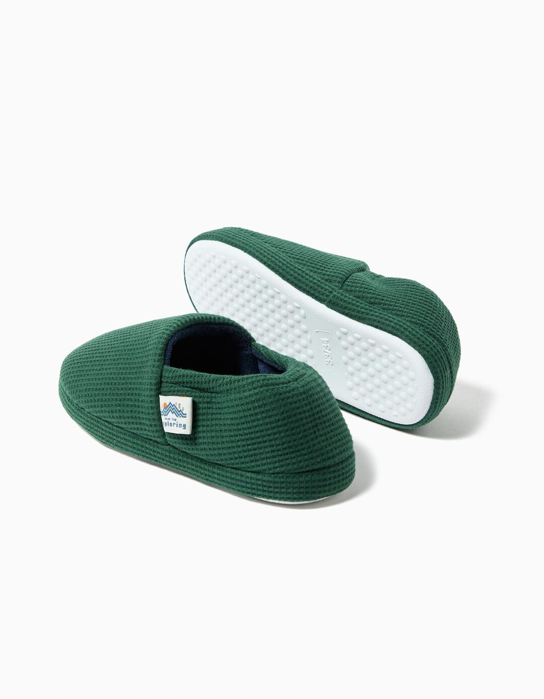 Pantufas, Menino, Verde