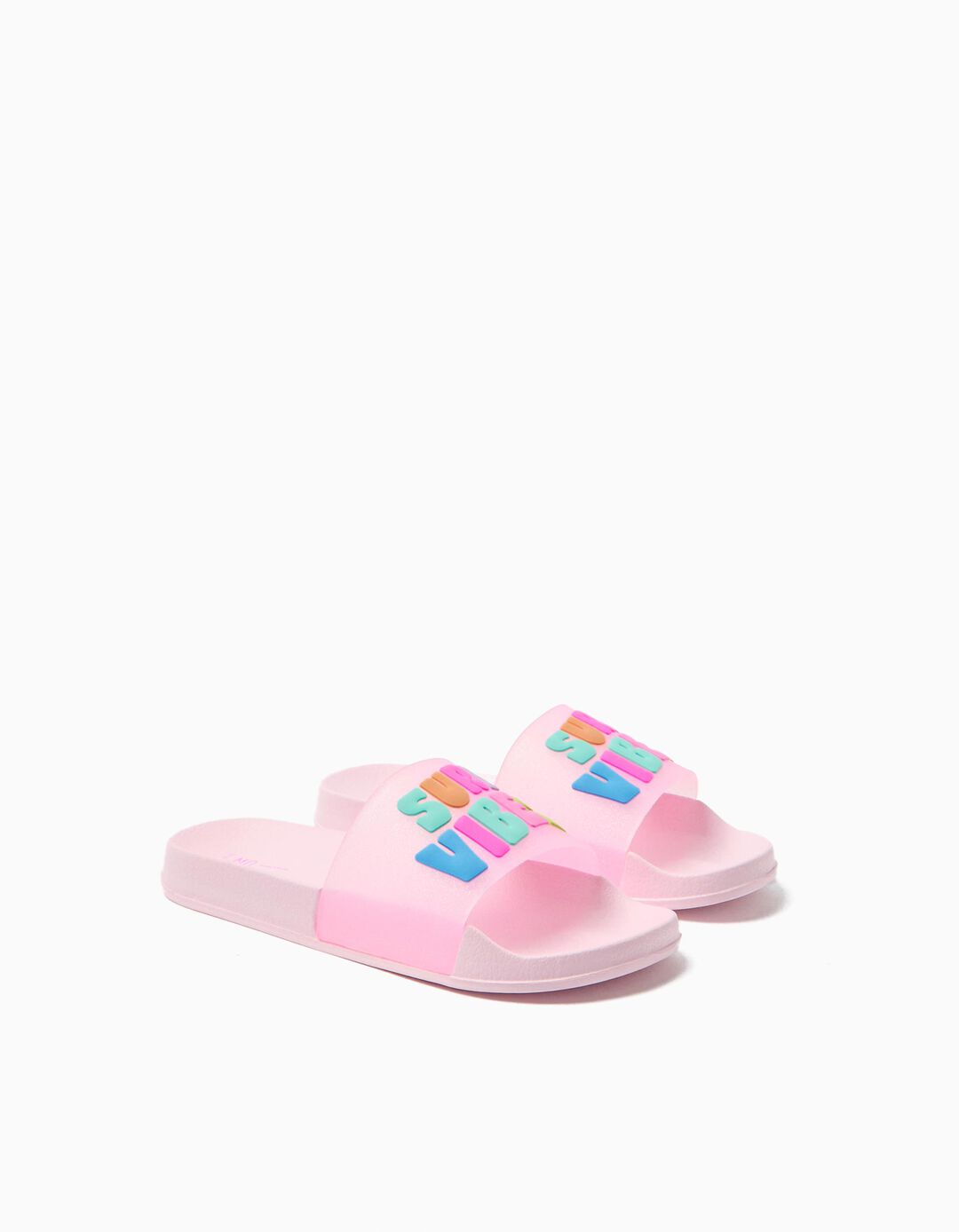 Chinelos 'Slide', Menina, Rosa