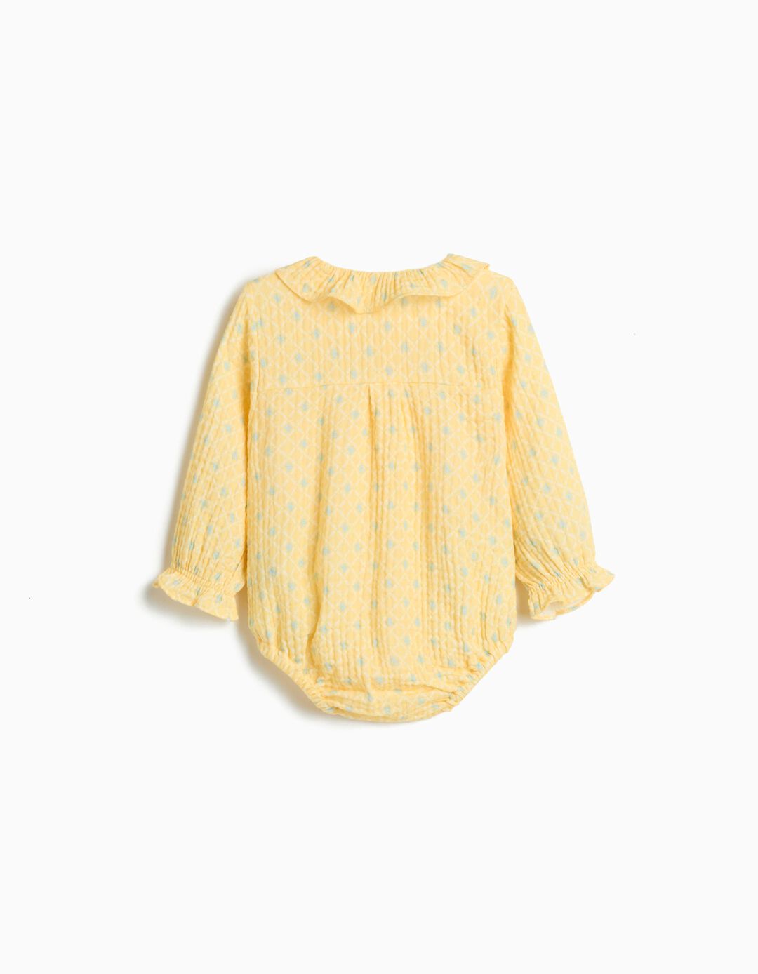 Body, Rec&eacute;m-Nascido, Amarelo Claro