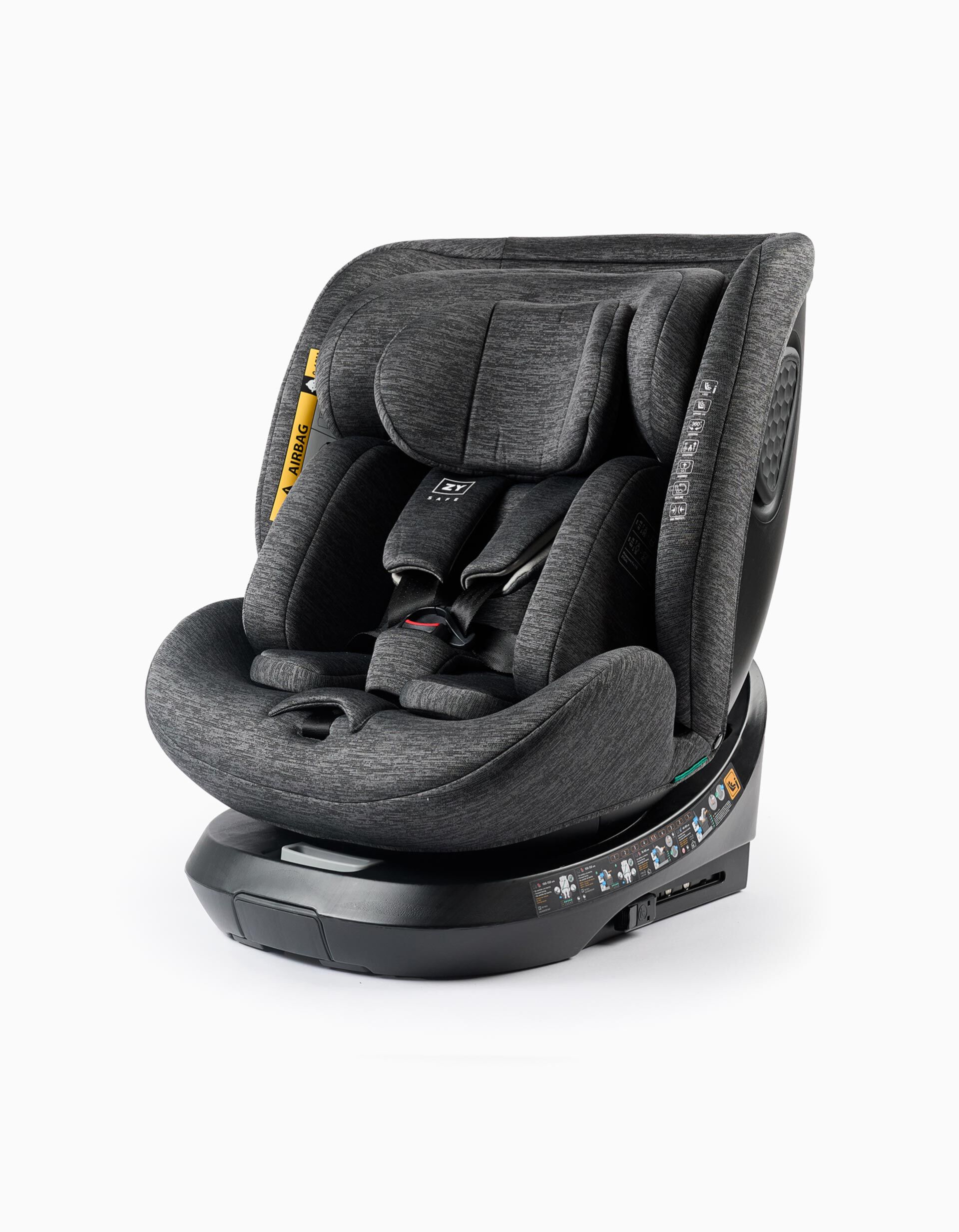 Comprar Online Cadeira Auto I-Size ZY Primecare Fix I SL (40-150cm), Cinzento