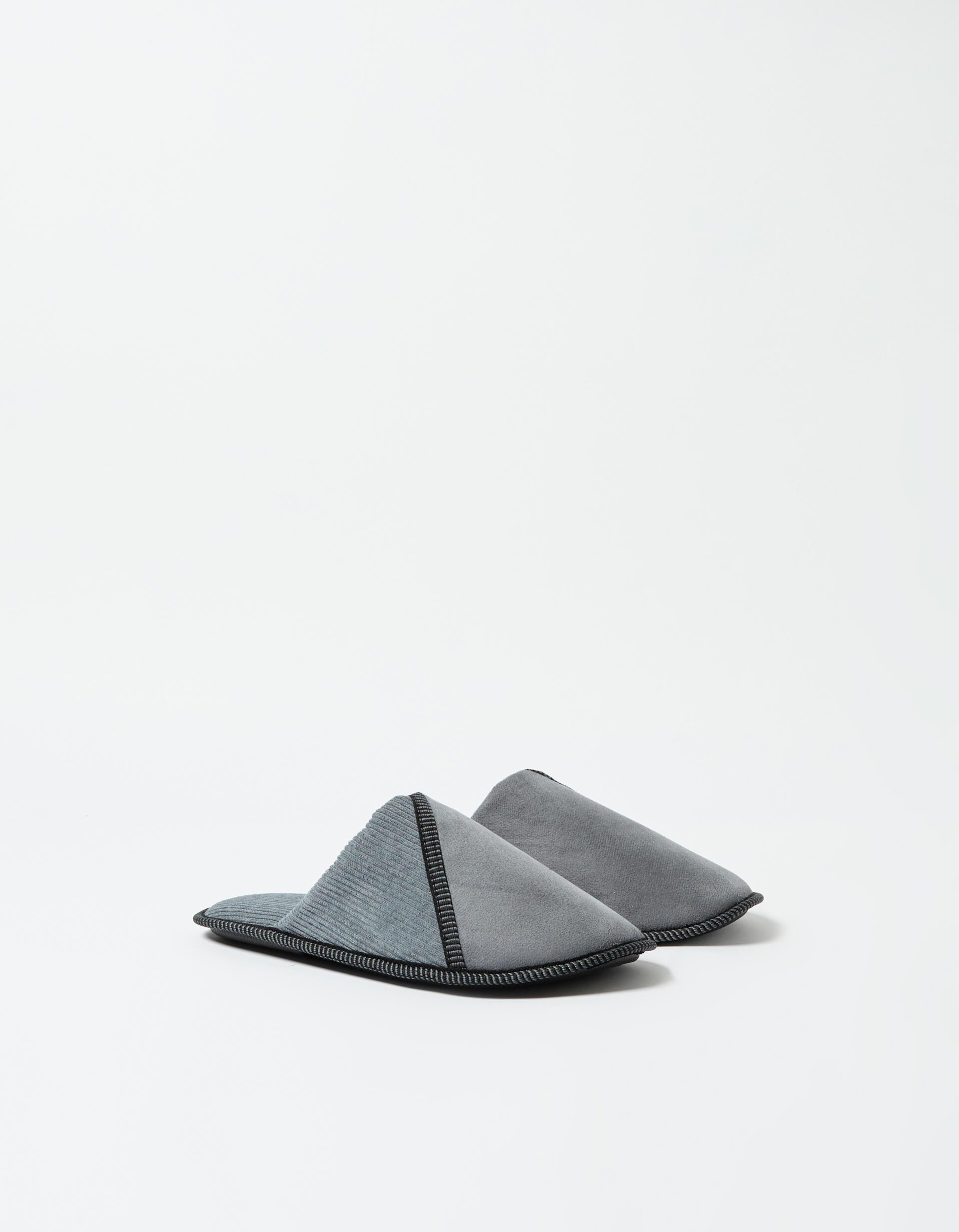 Comprar Online Chinelos de Quarto, Homem, Cinzento