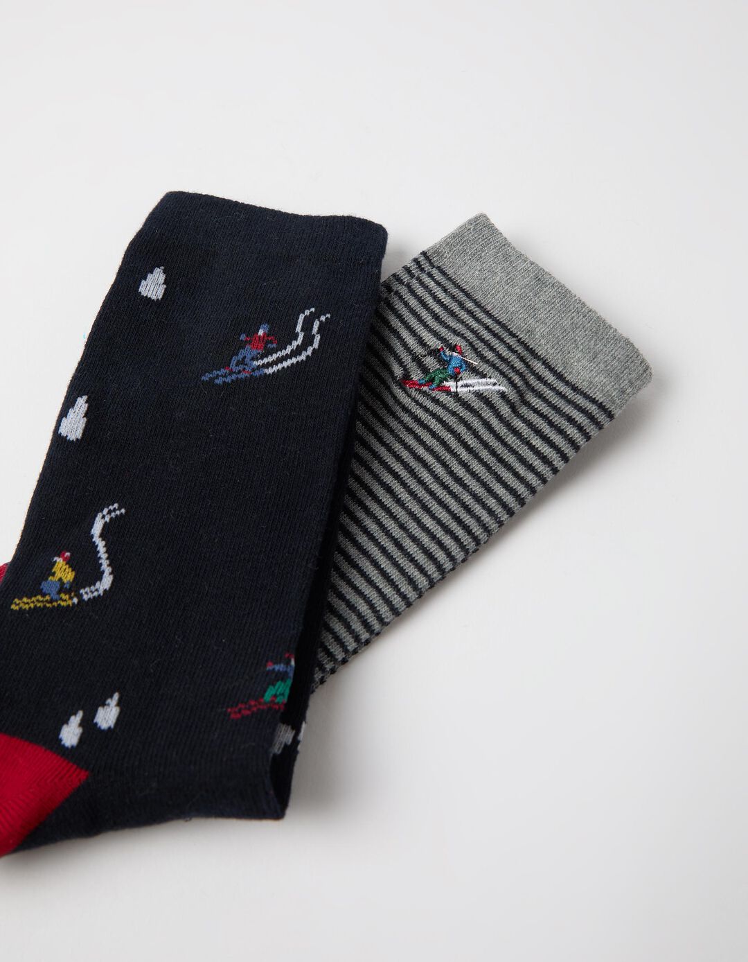 Pack 2 Pares De Meias Natal, Homem, Azul Escuro