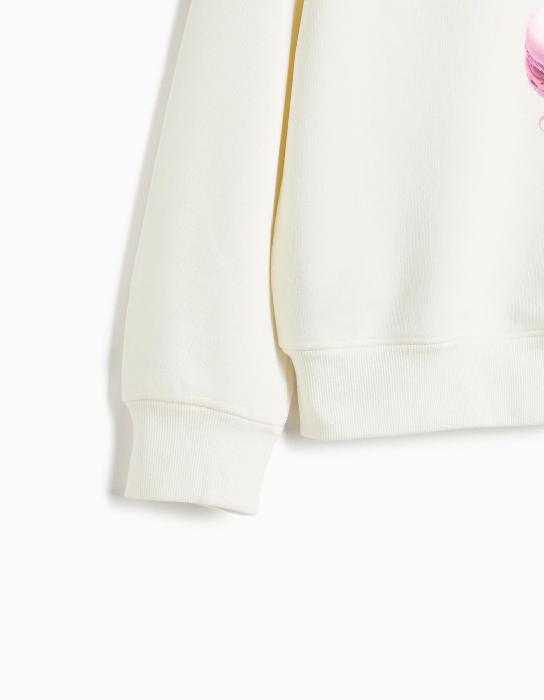 Sweatshirt, Menina, Branco
