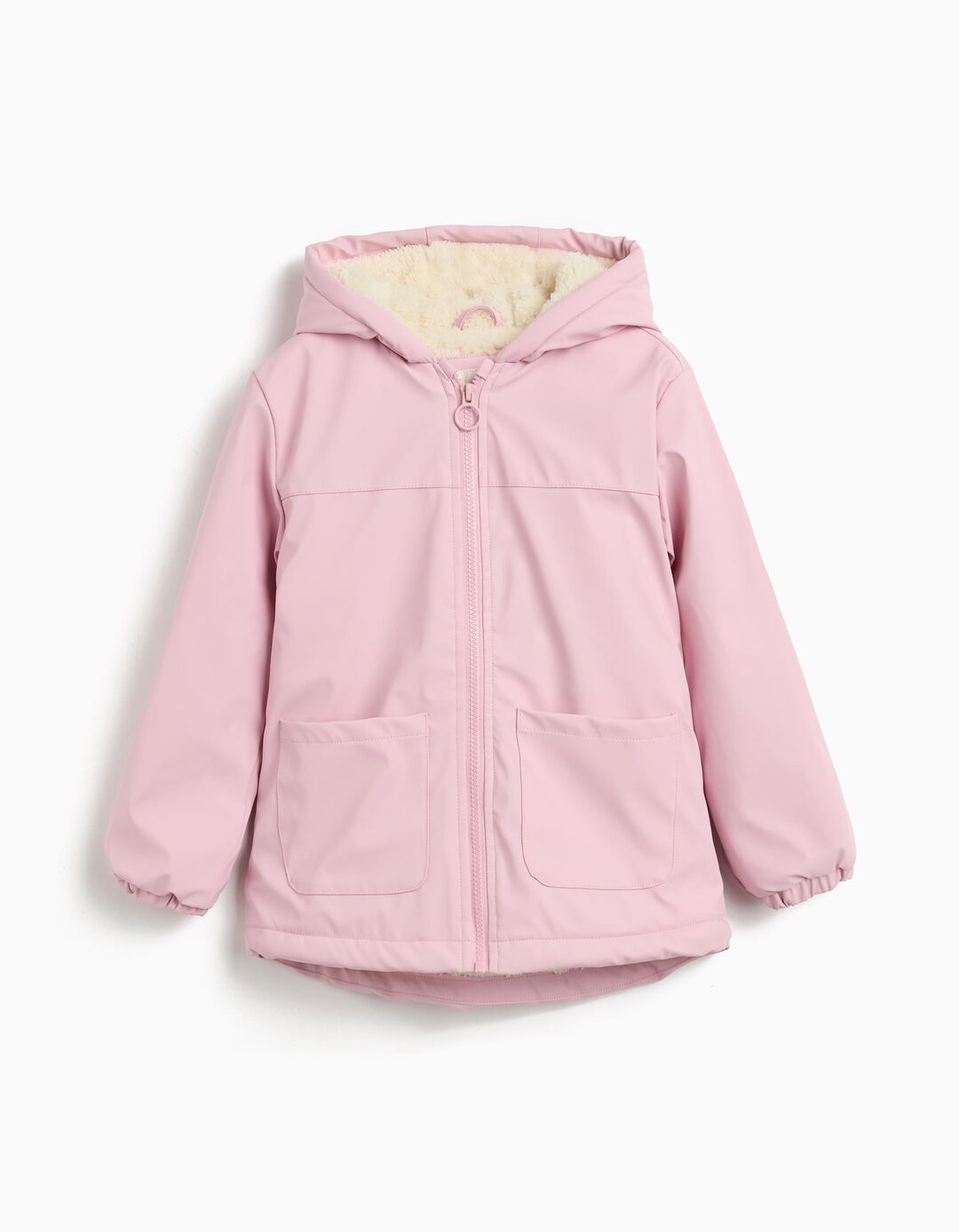 Parka, Menina, Rosa Claro