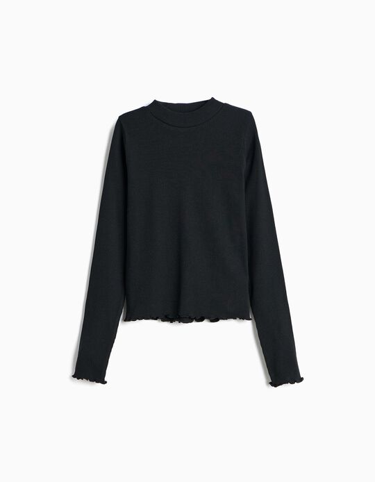 Comprar Online Camisola Cropped, Menina, Preto