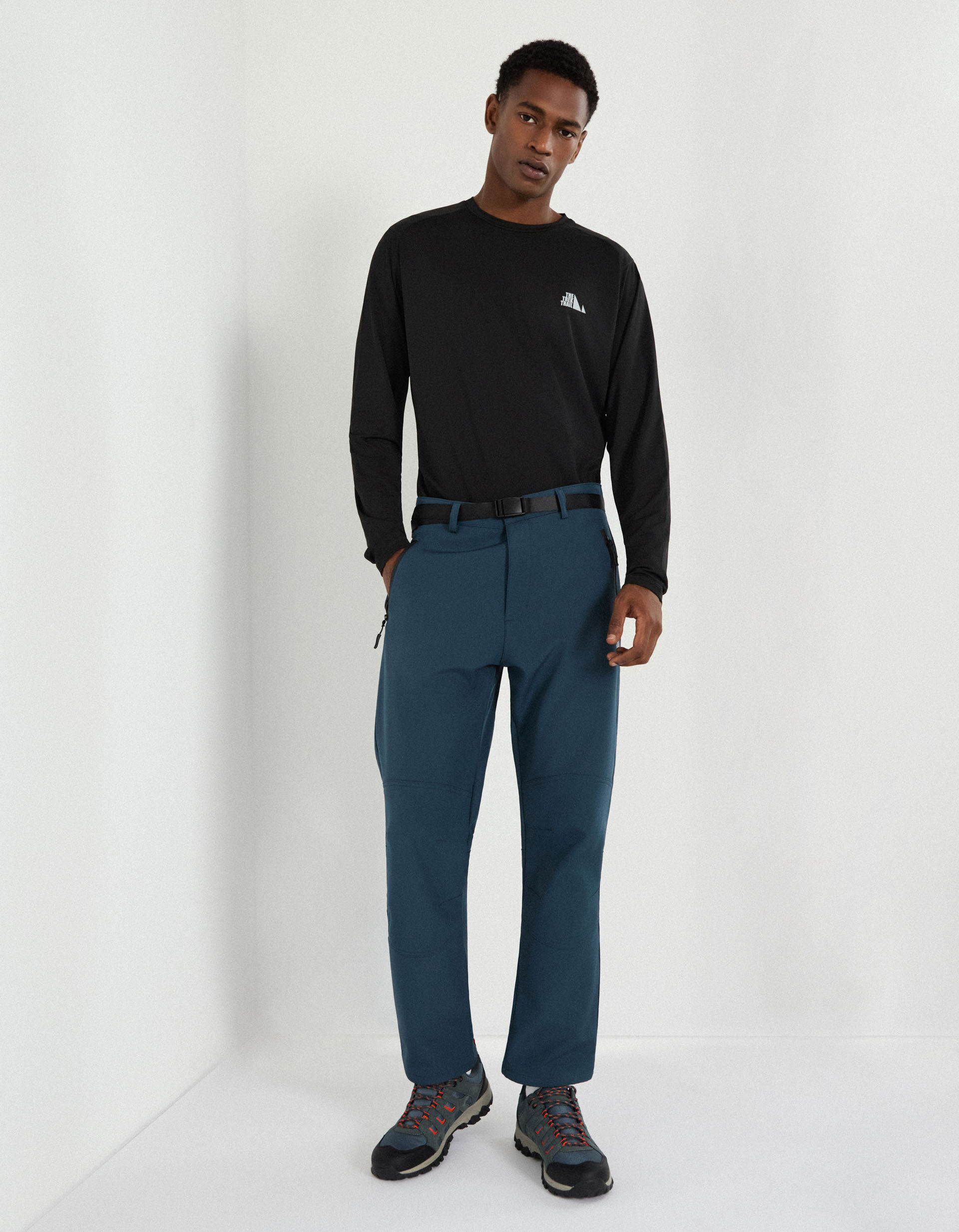 Comprar Online Cal&ccedil;as de Desporto, Homem, Azul Escuro