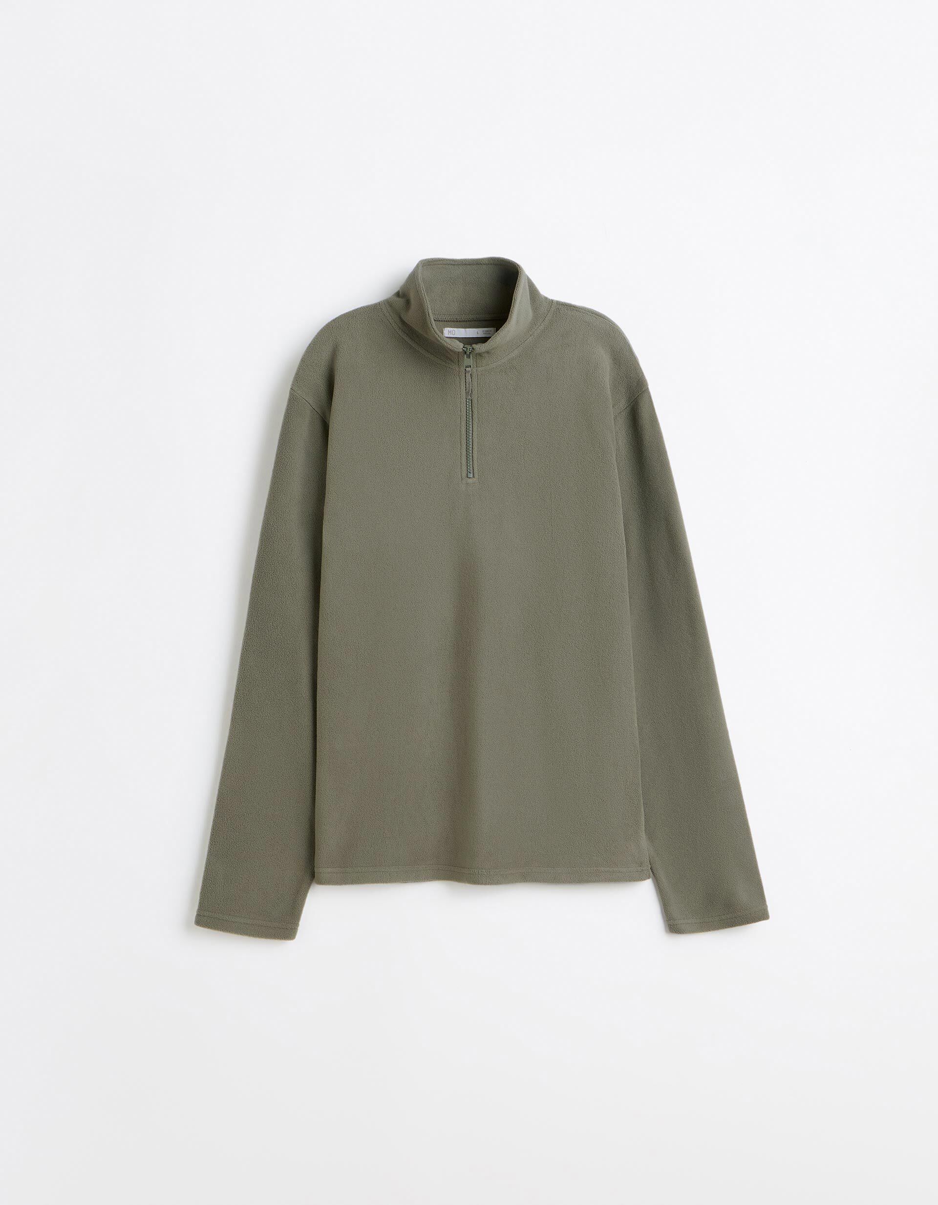 Comprar Online Camisola Polar, Homem, Verde Escuro