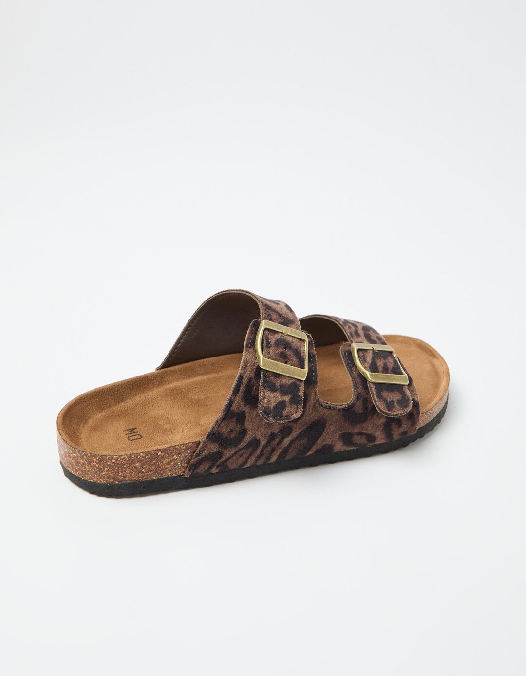 Sand&aacute;lias Animal Print, Menina, Castanho