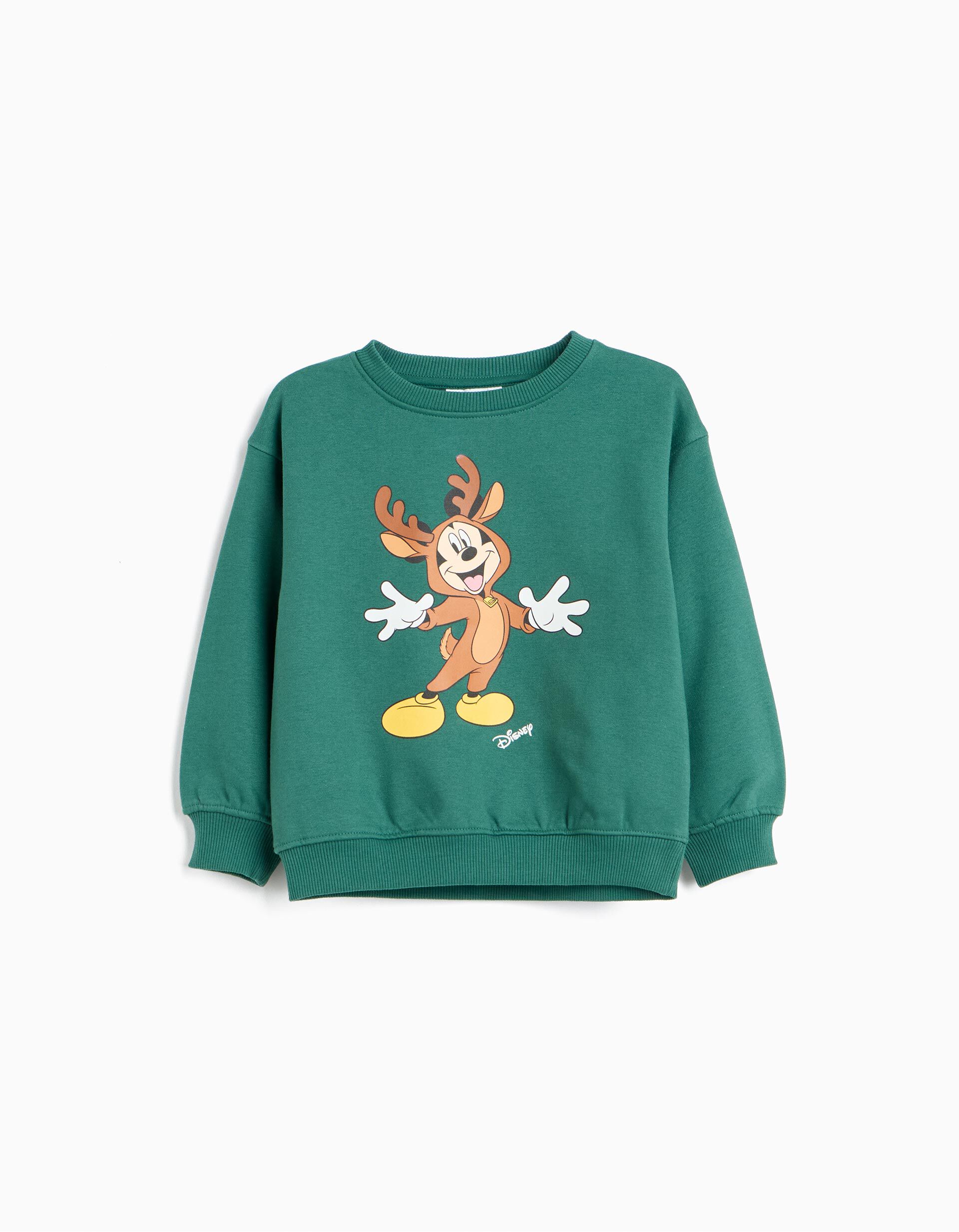 Comprar Online Sweatshirt Cardada 'Mickey' &copy;Disney, Menino, Verde