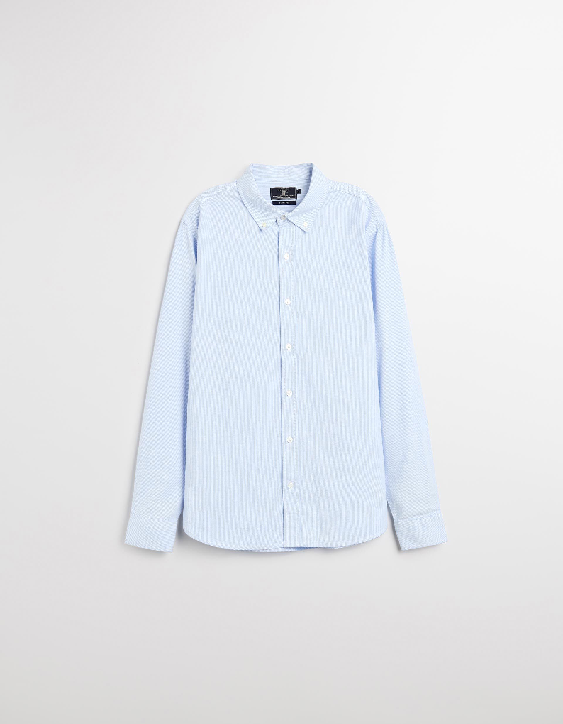 Comprar Online Camisa 'Slim Fit', Homem, Azul Claro